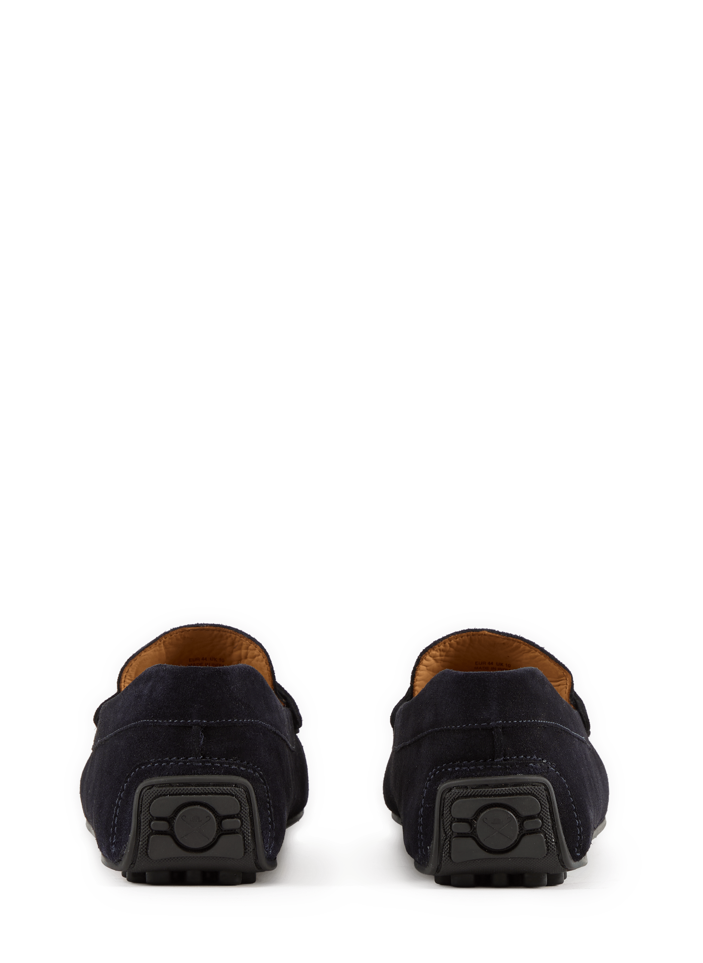 Mocassins en cuir daim HACKETT Bleu