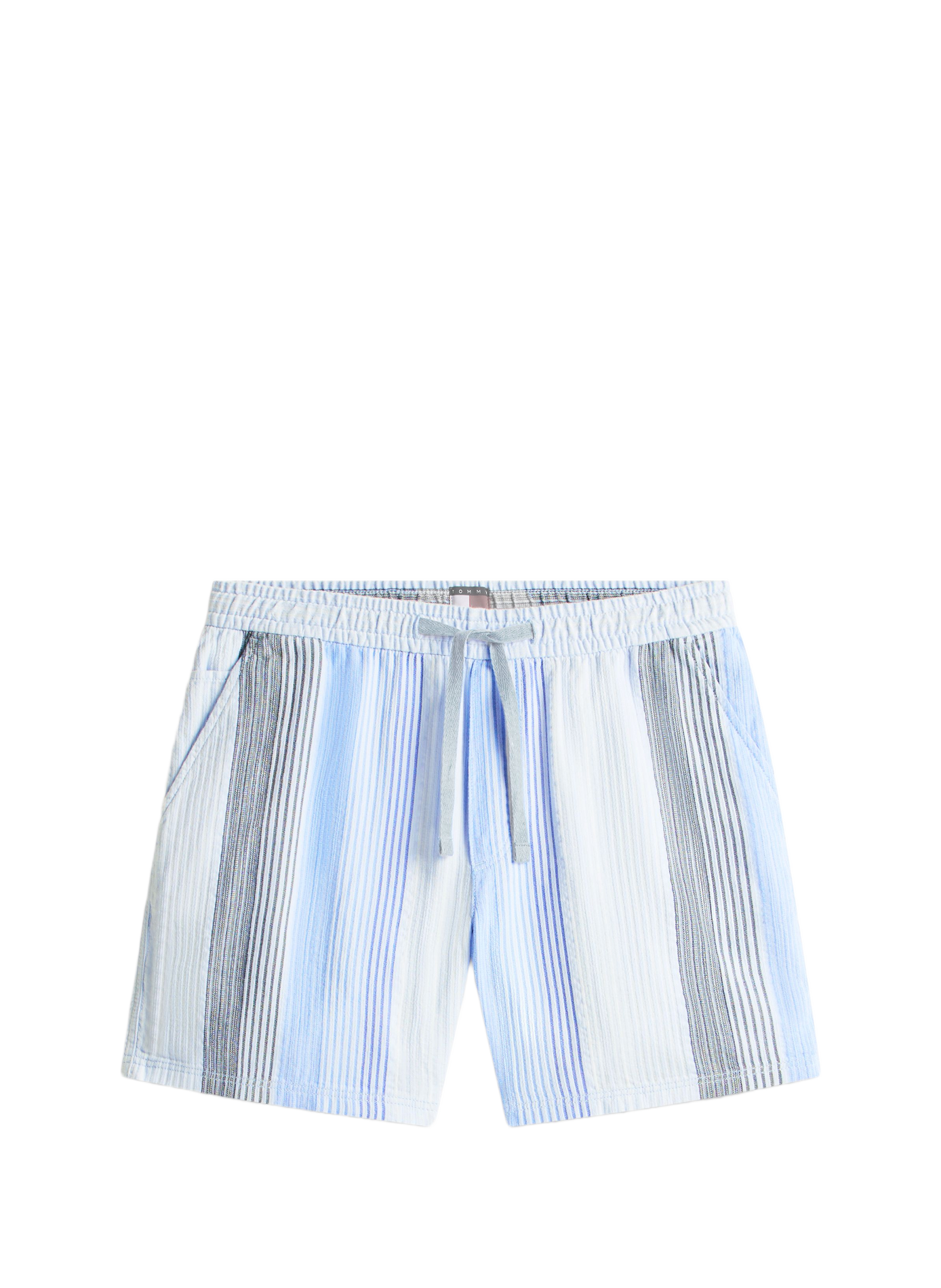 Vertical Striped Cotton Shorts TOMMY HILFIGER Multicolour