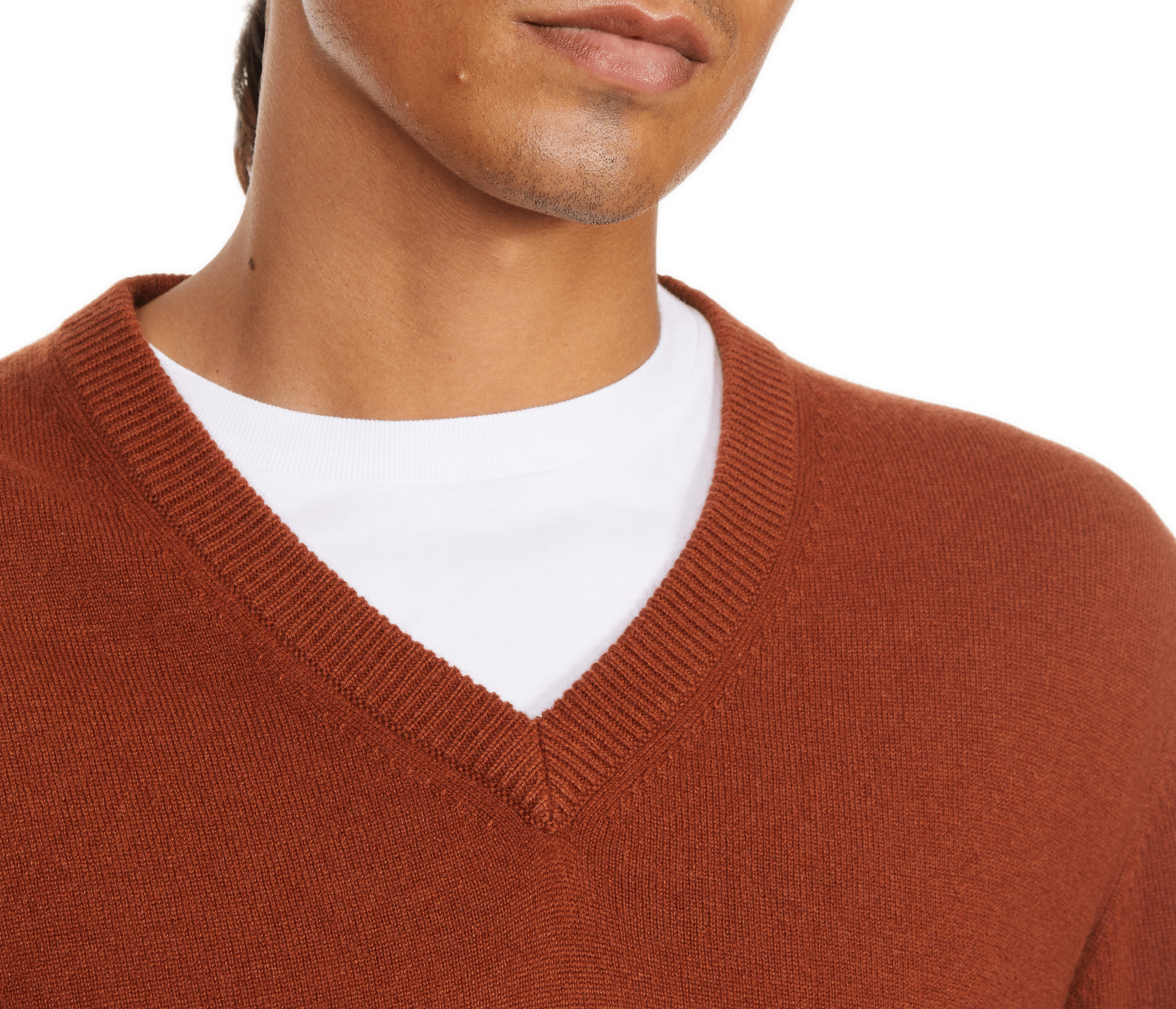  Cashmere jumper AU PRINTEMPS PARIS Brown