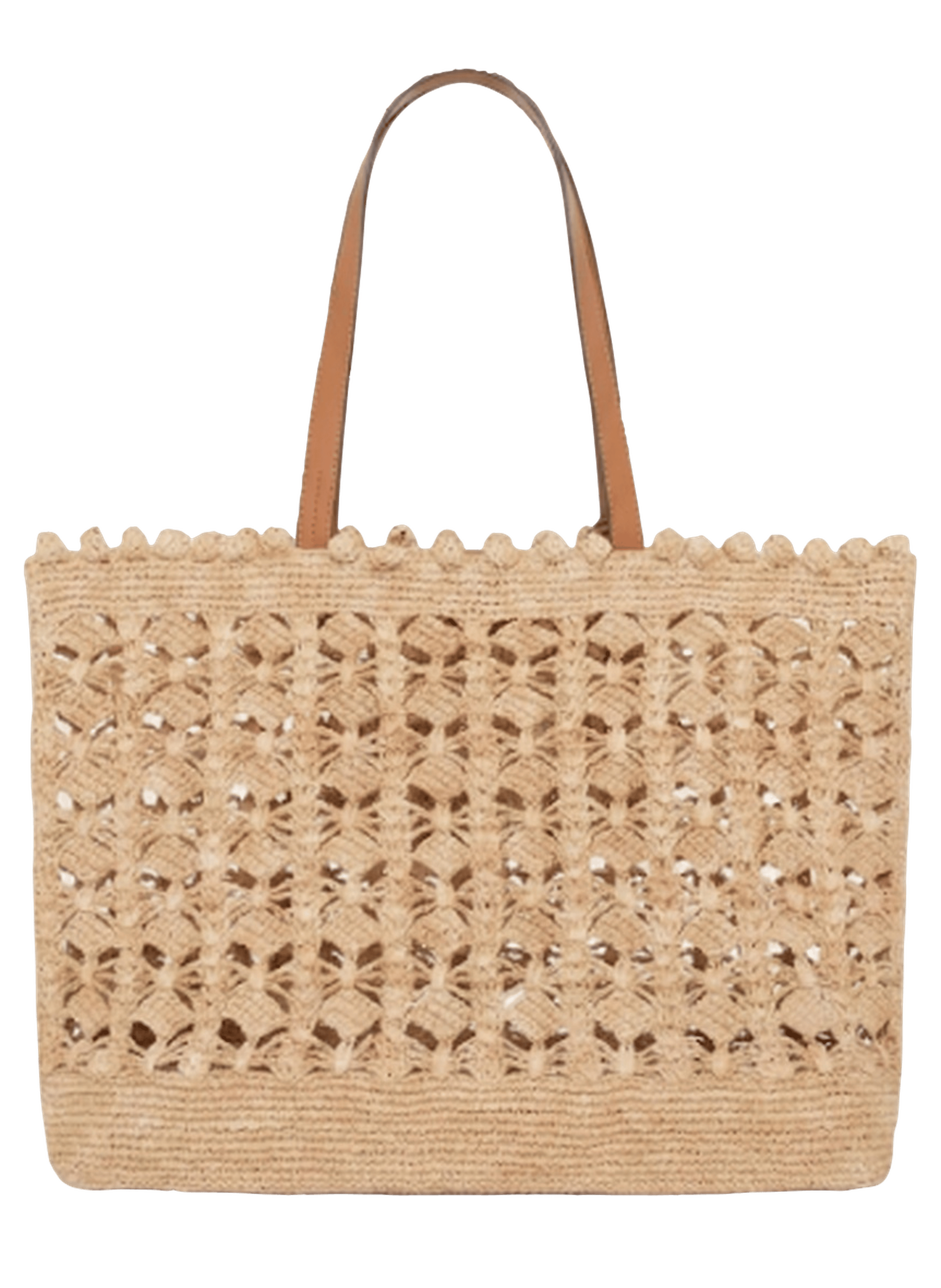 Sac en raphia - sandra GERARD DAREL Beige