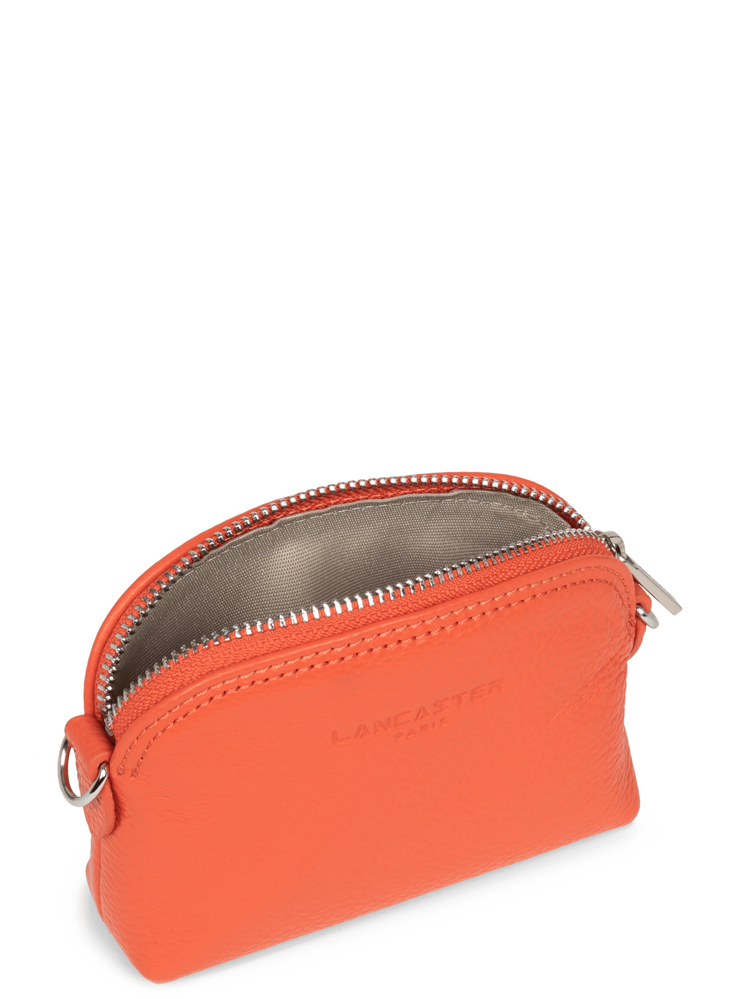 Petit porte-monnaie - foulonné pm LANCASTER Orange
