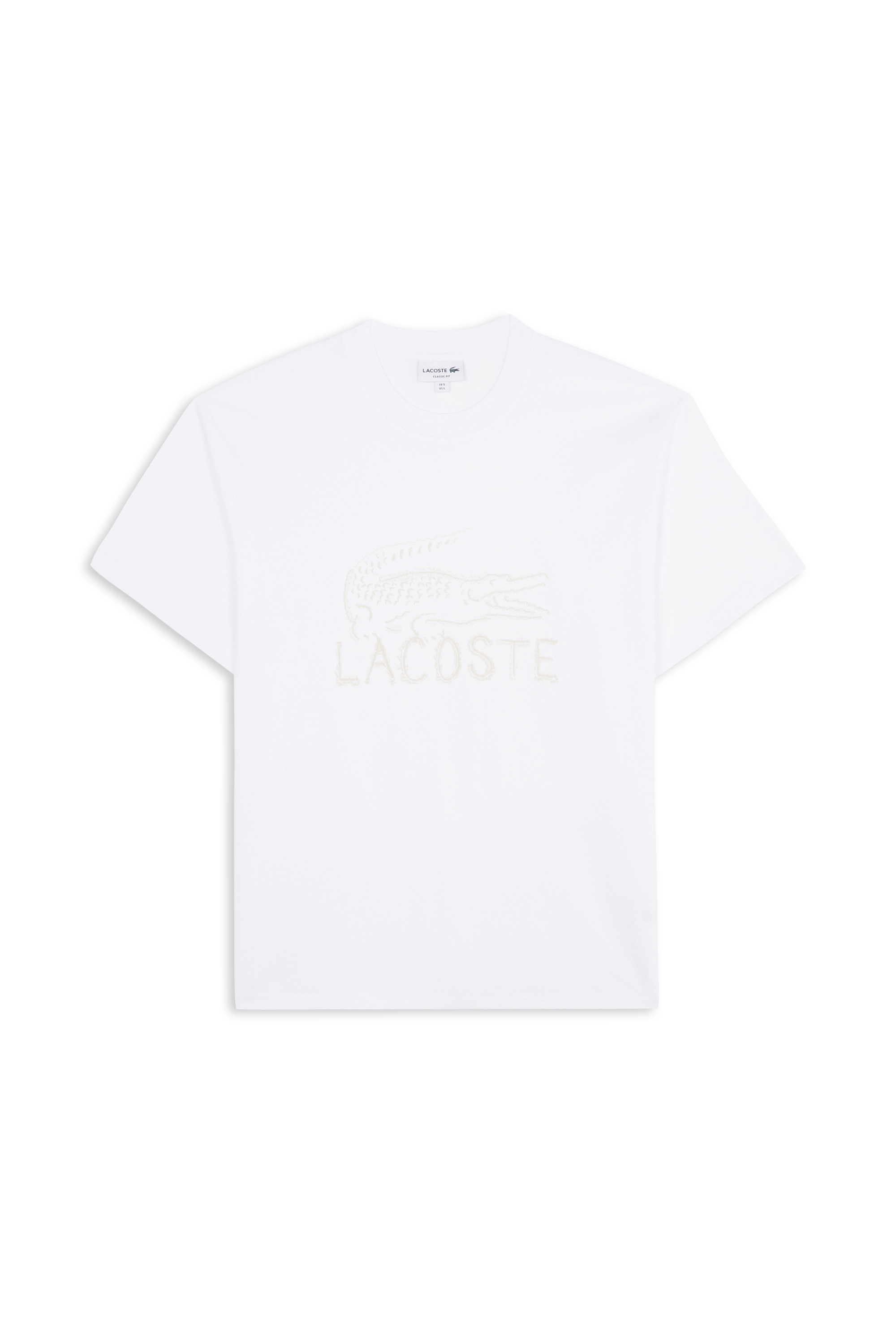 T-shirt tee-shirt LACOSTE Blanc