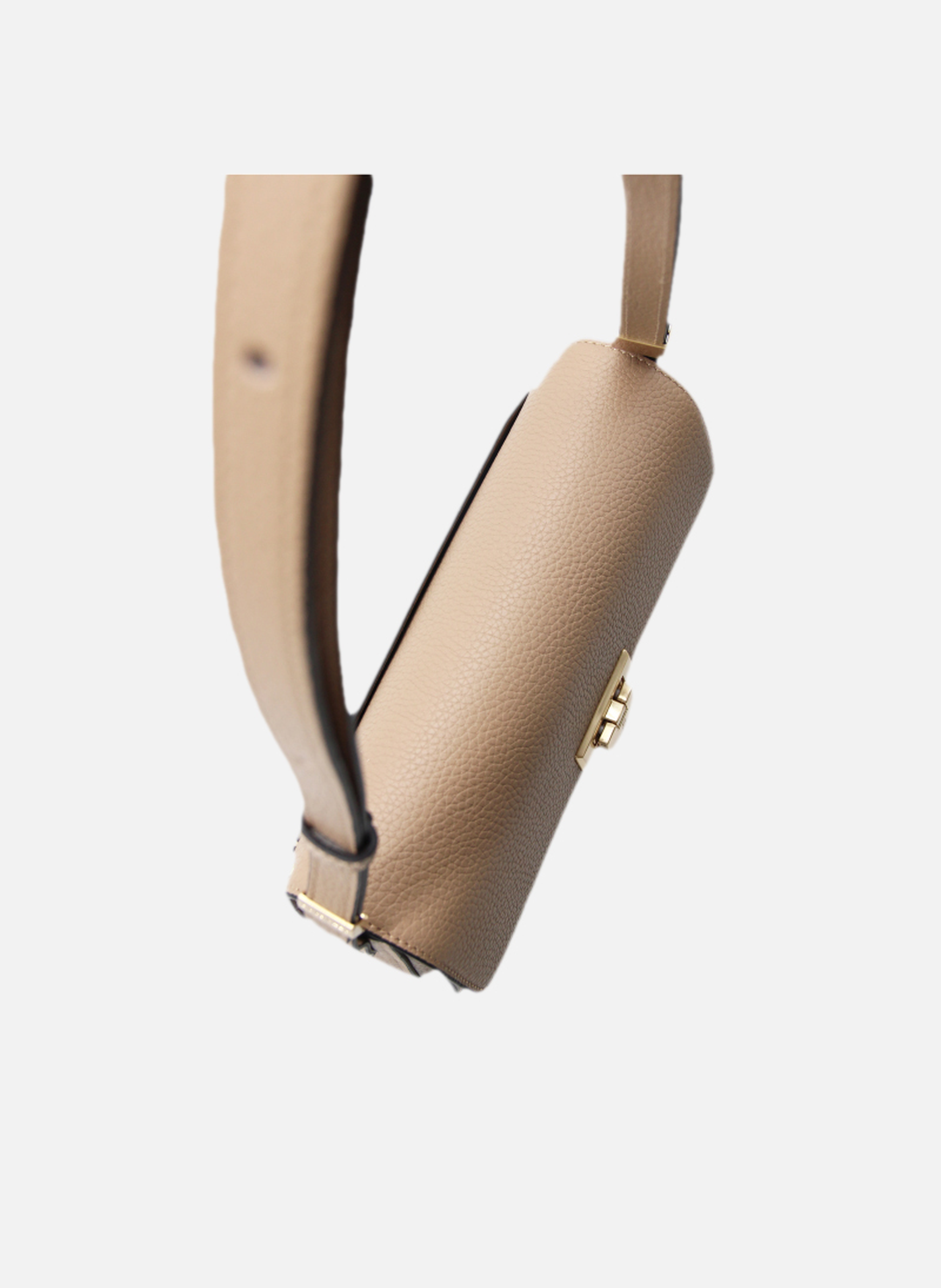 Auteuil | sac porté travers gm en cuir de vachette POURCHET Marron
