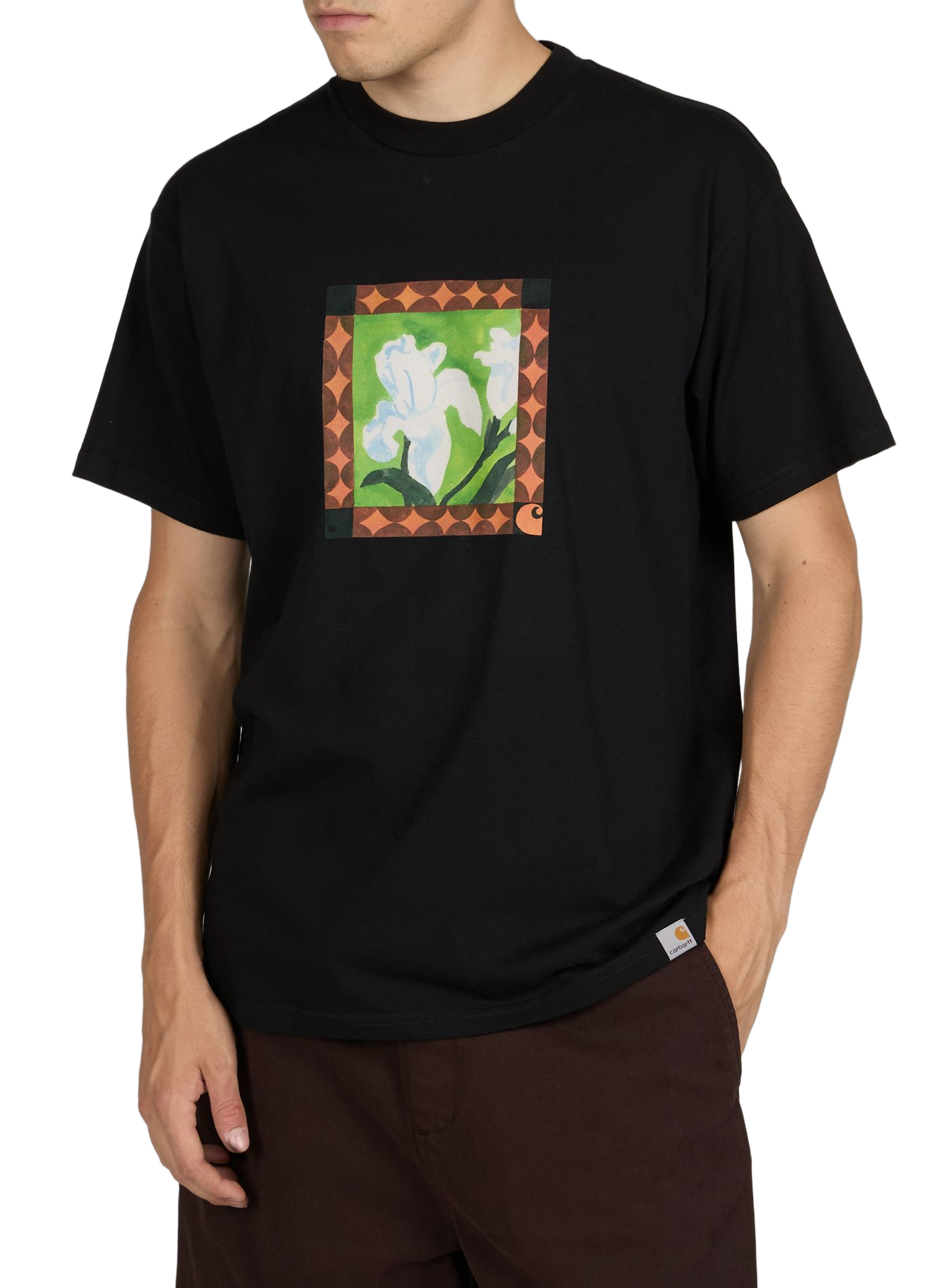 T-shirt Julia Klenovsky en coton CARHARTT WIP Noir