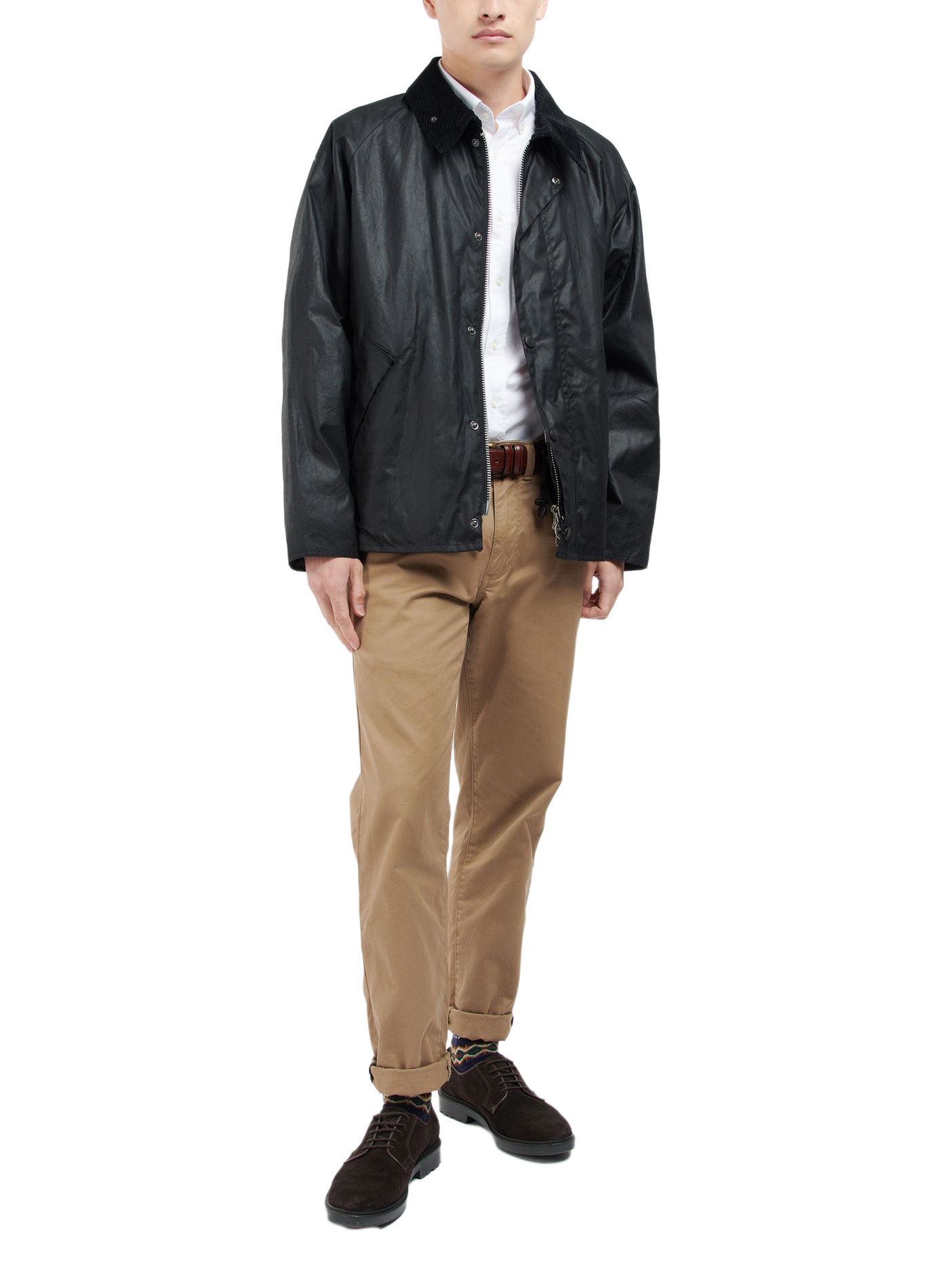 Baumwoll-Outdoorjacke BARBOUR Schwarz