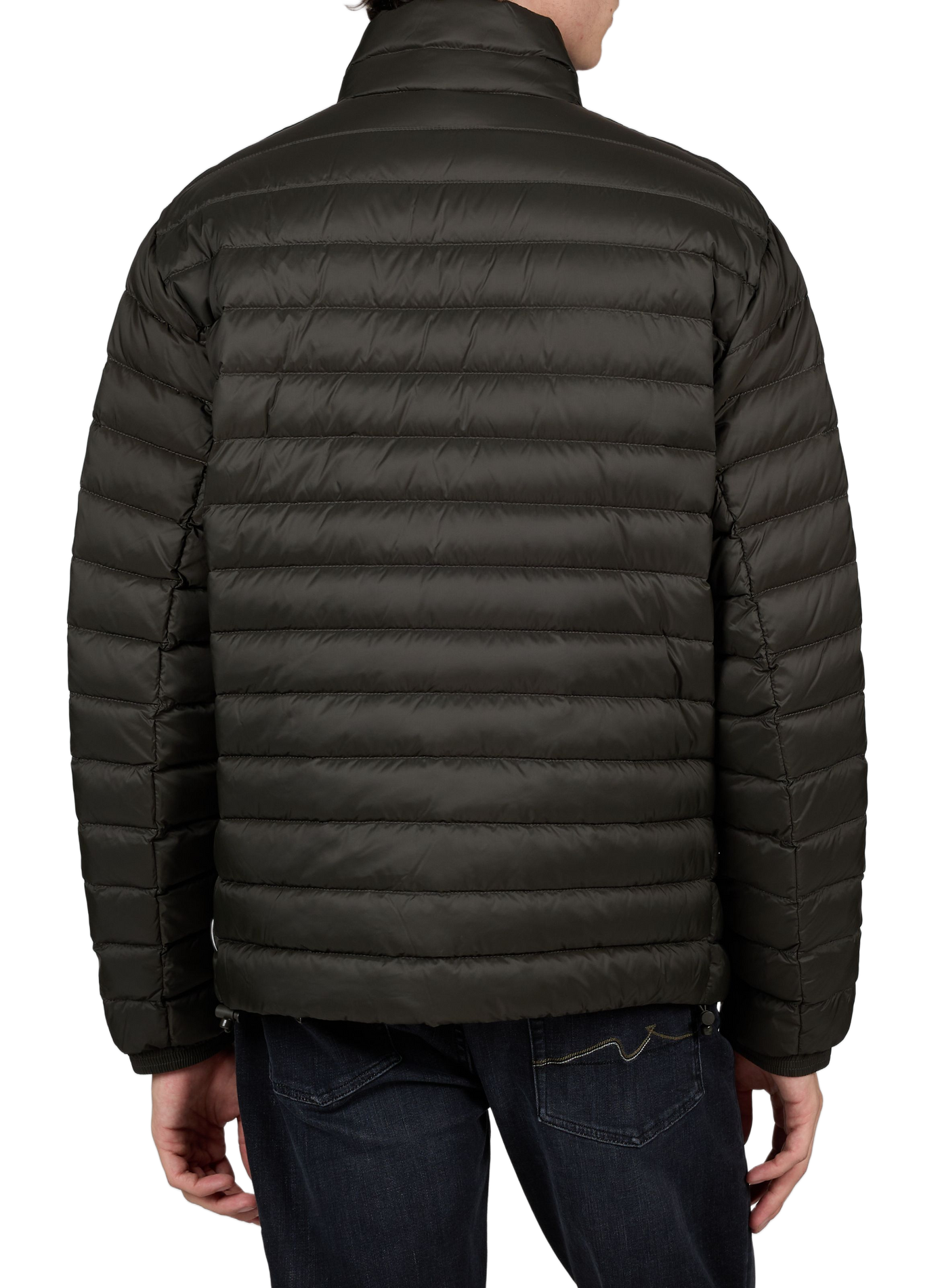 Quilted straight down jacket ARMANI EXCHANGE Khaki