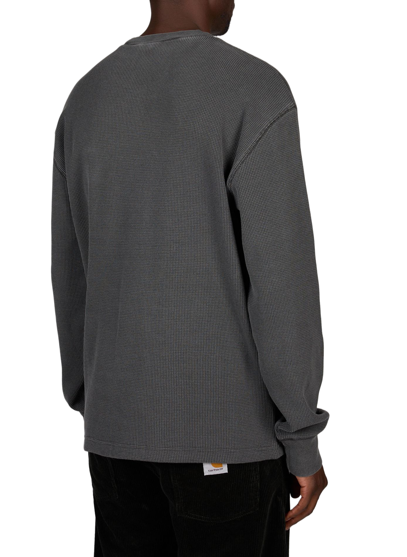 Oversized Rundhalspullover aus Baumwolle CARHARTT WIP Schwarz
