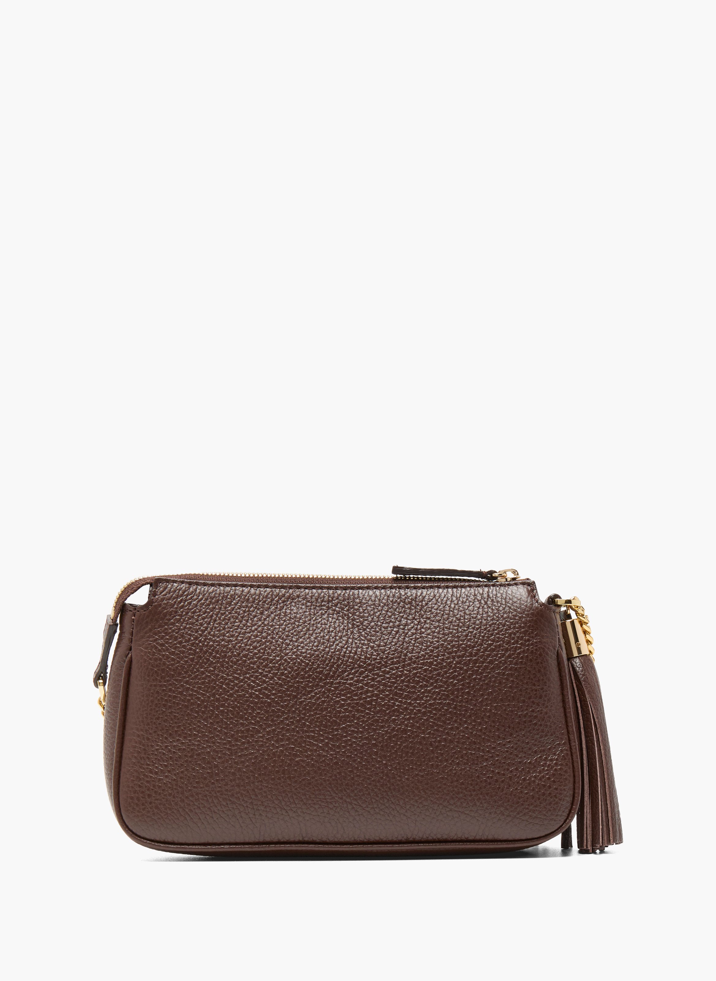 Pochette chaine premier flirt de lancel en cuir LANCEL Marron