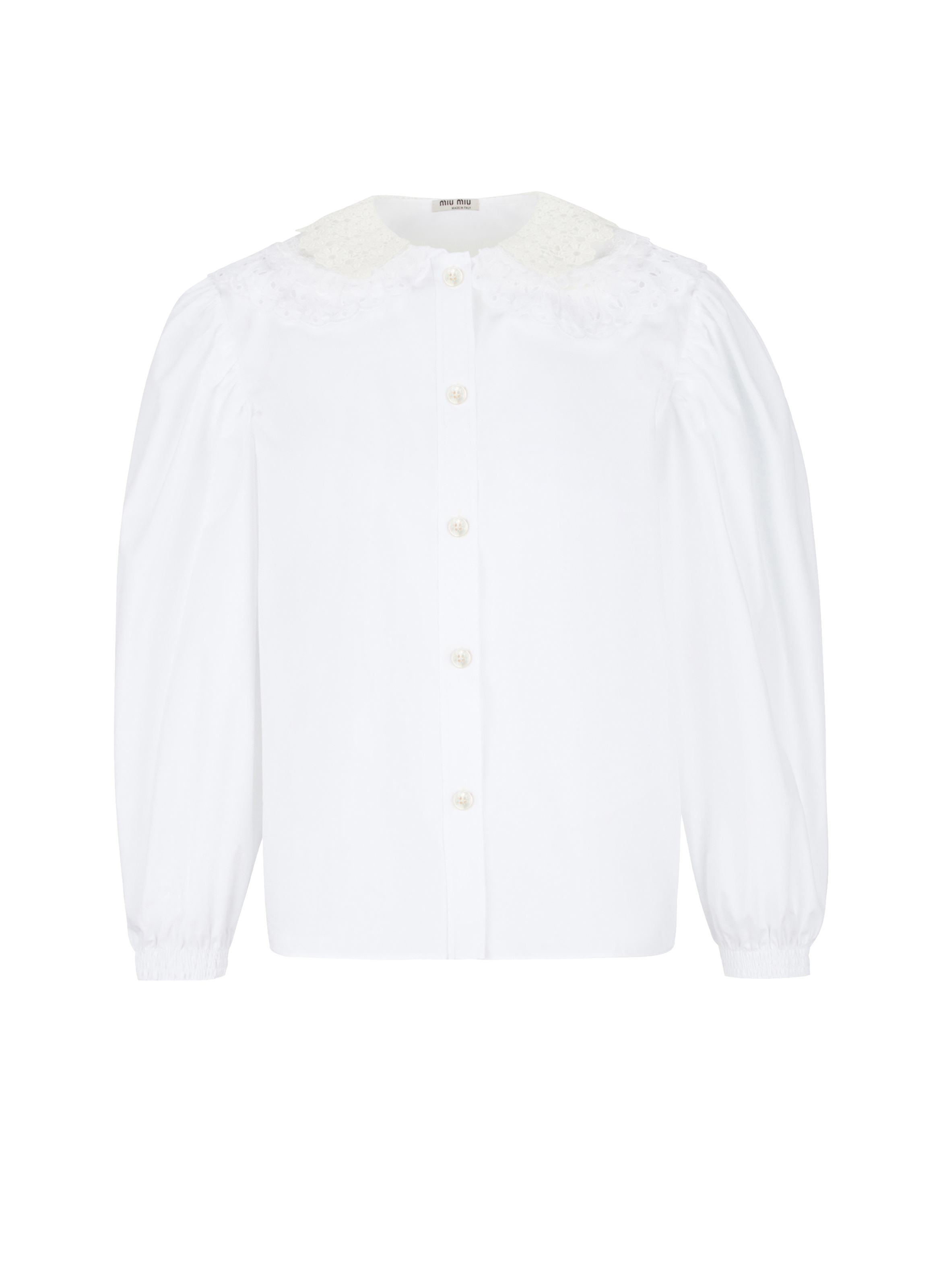 Chemise en popeline de coton