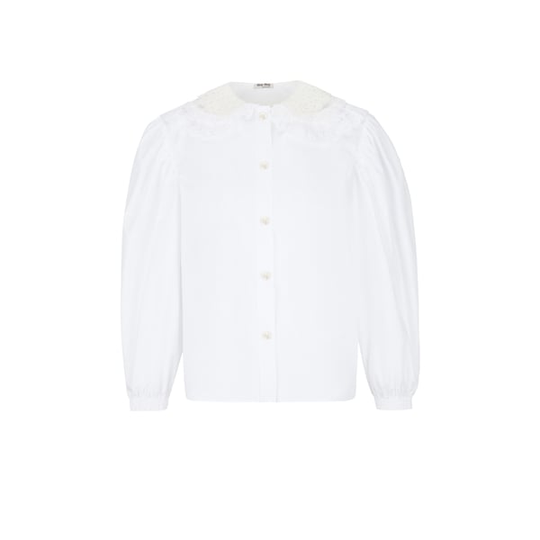 Chemise en popeline de coton