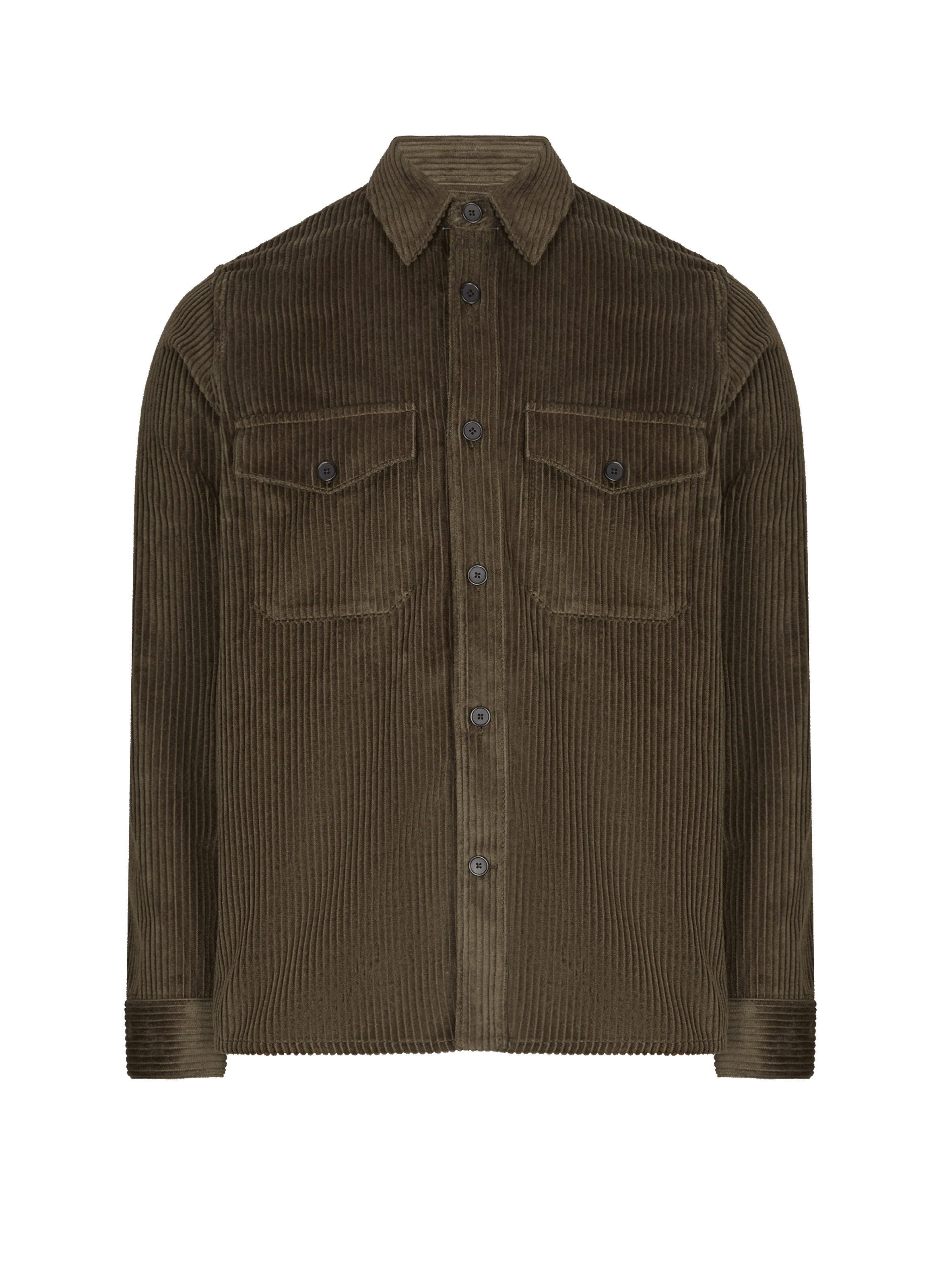 EDITIONS 102 Corduroy shirt Green