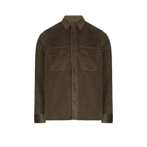 Chemise en velours côtelé