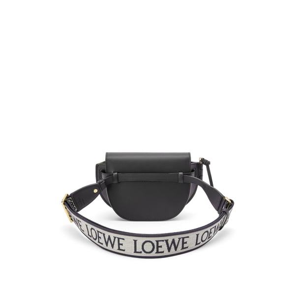 Sac à bandoulière mini Gate Dual en cuir