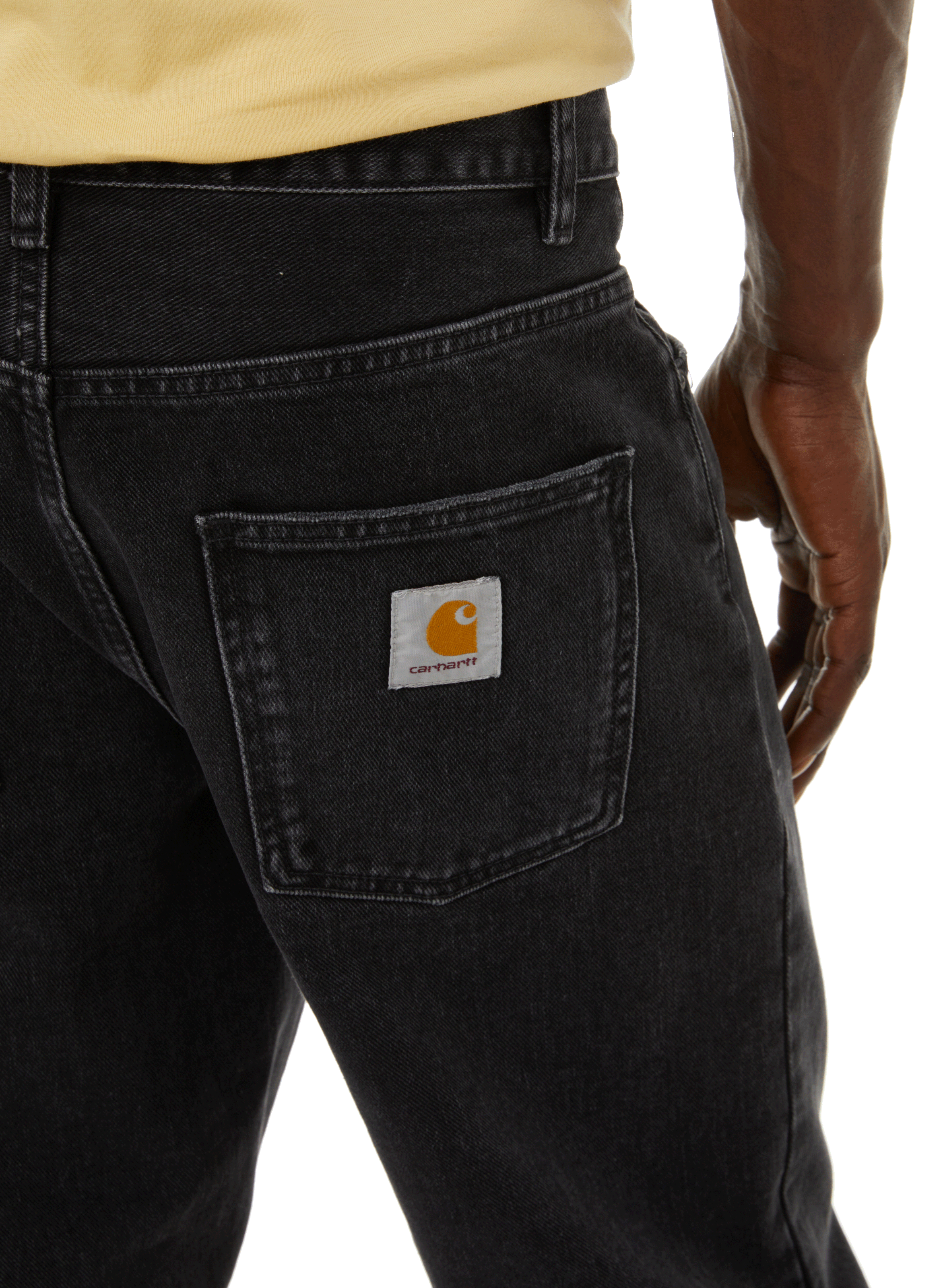 Organic cotton jeans CARHARTT WIP Black