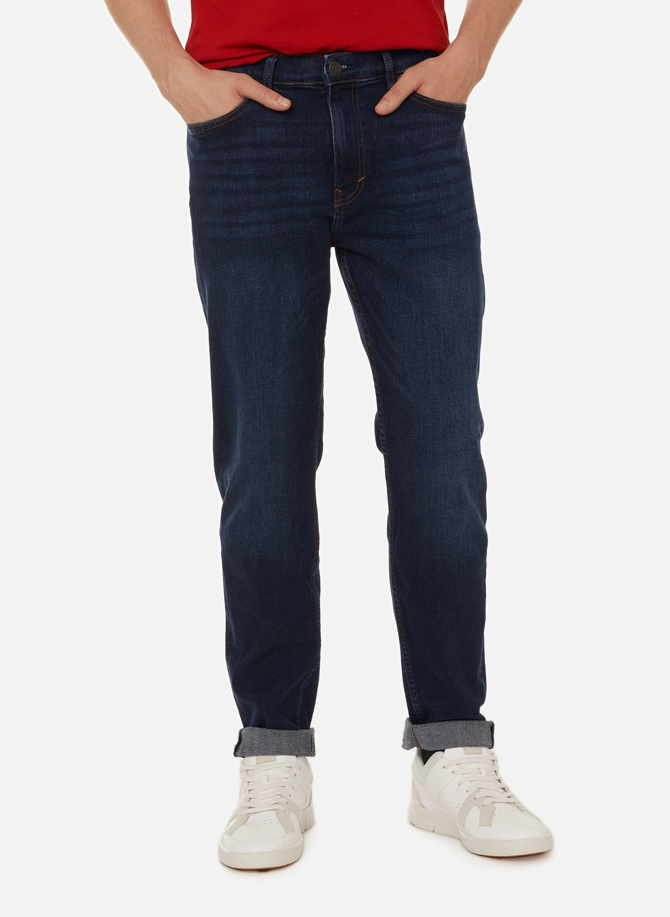 Straight-fit cotton jeans ESPRIT