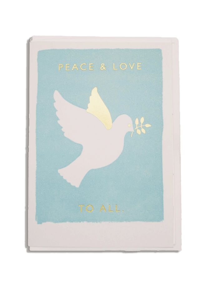 Peace & Love Postcard ARCHIVIST GALLERY