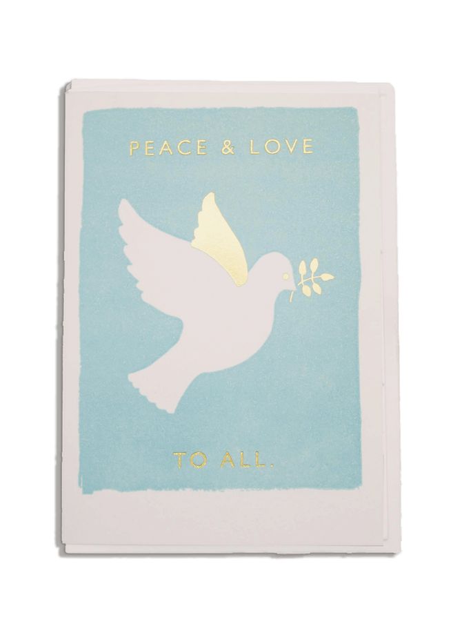 Peace & Love postcard ARCHIVIST GALLERY