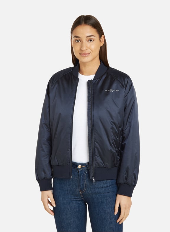 SATIN BOMBER JACKET TOMMY HILFIGER for WOMEN Printemps