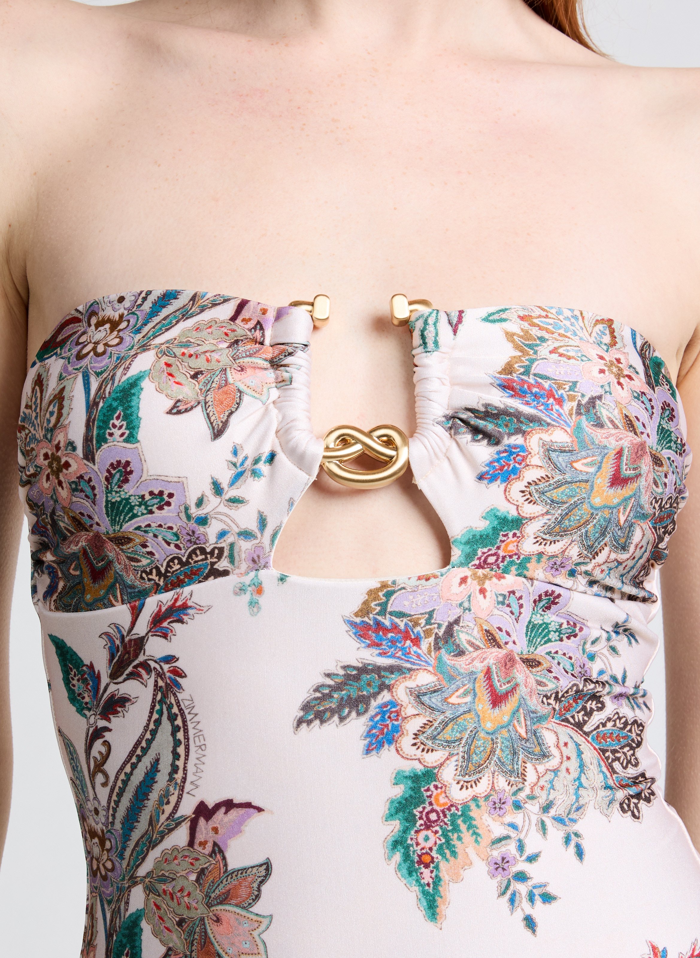 Maillot de bain une pièce  ZIMMERMANN Blanc