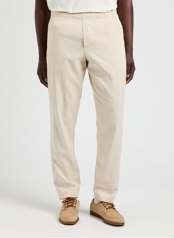 Classic tapered trousers Beige by SELECTED SELECTED Classic tapered trousers Beige