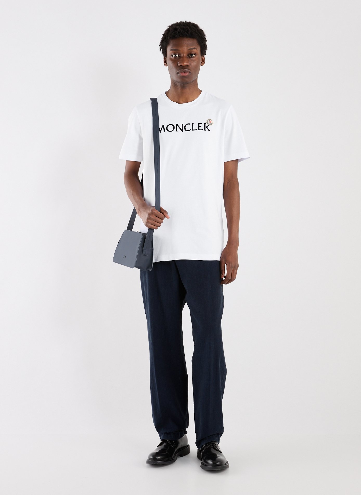 Cotton Logo T-shirt MONCLER White