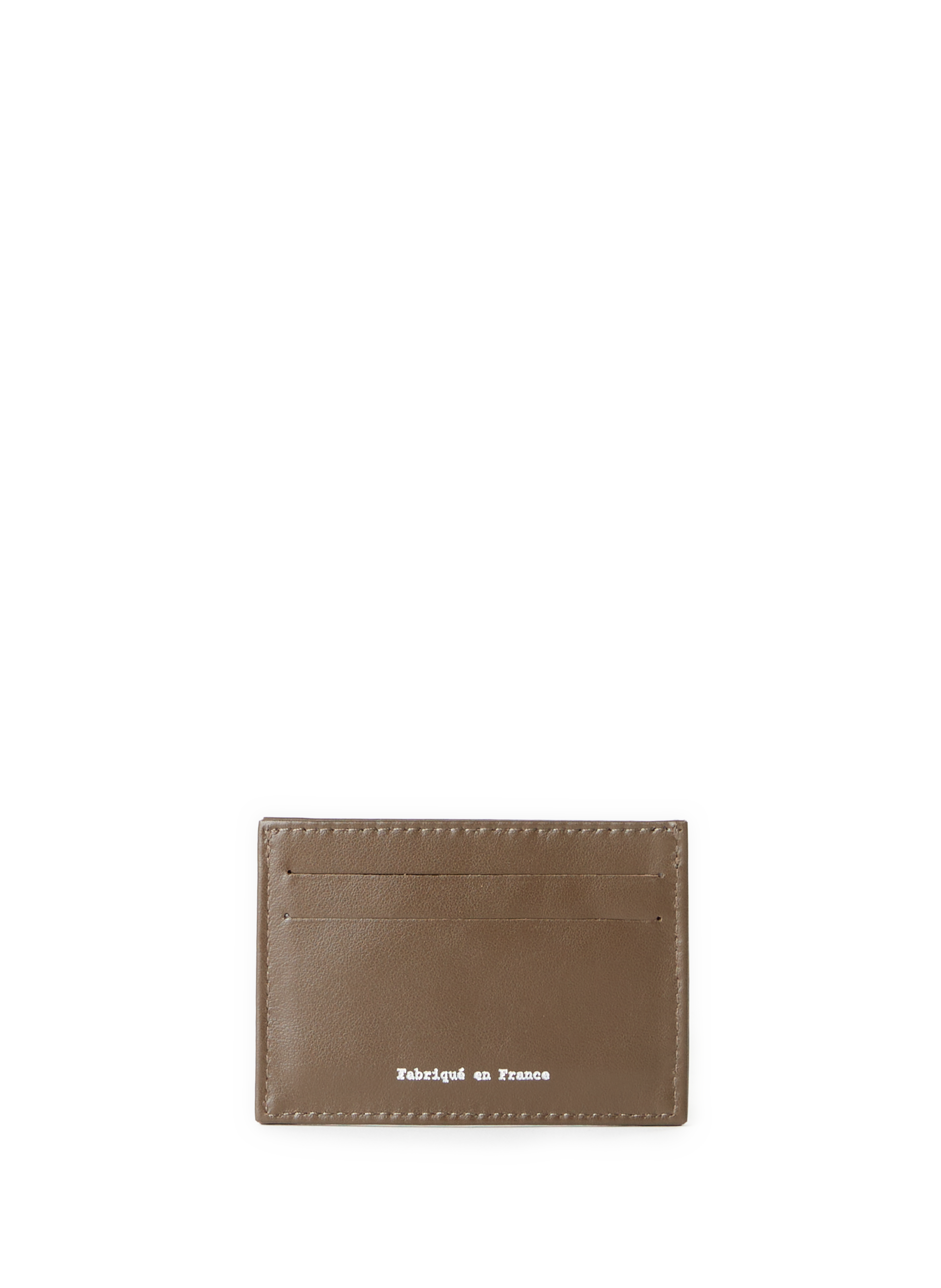 Porte-cartes en cuir SAISON 1865 Kaki