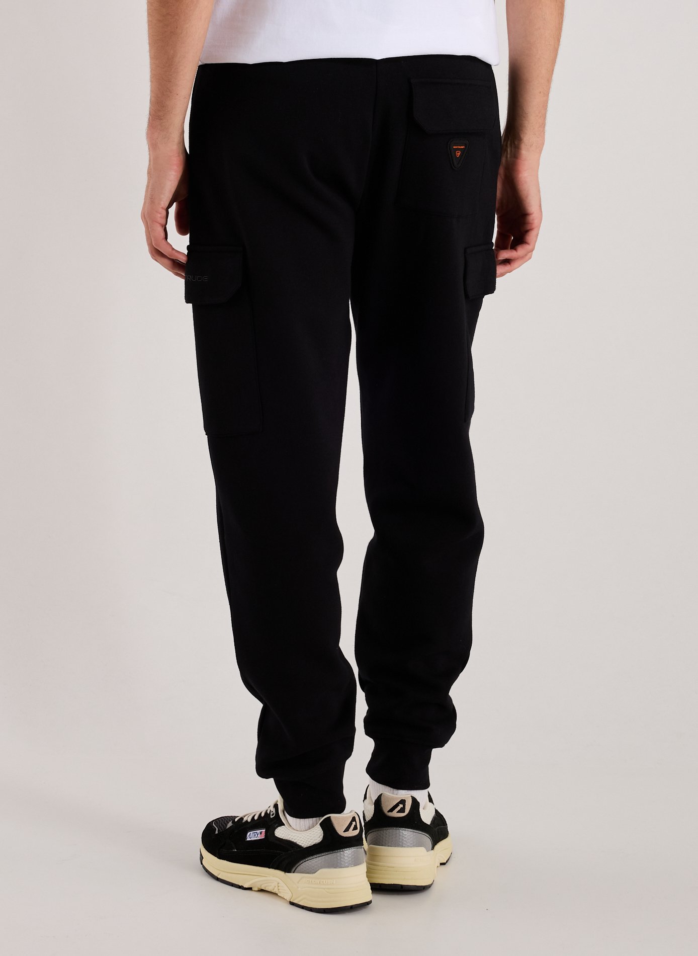 Pantalon de survêtement en coton mélangé GERTRUDE ET GASTON Noir