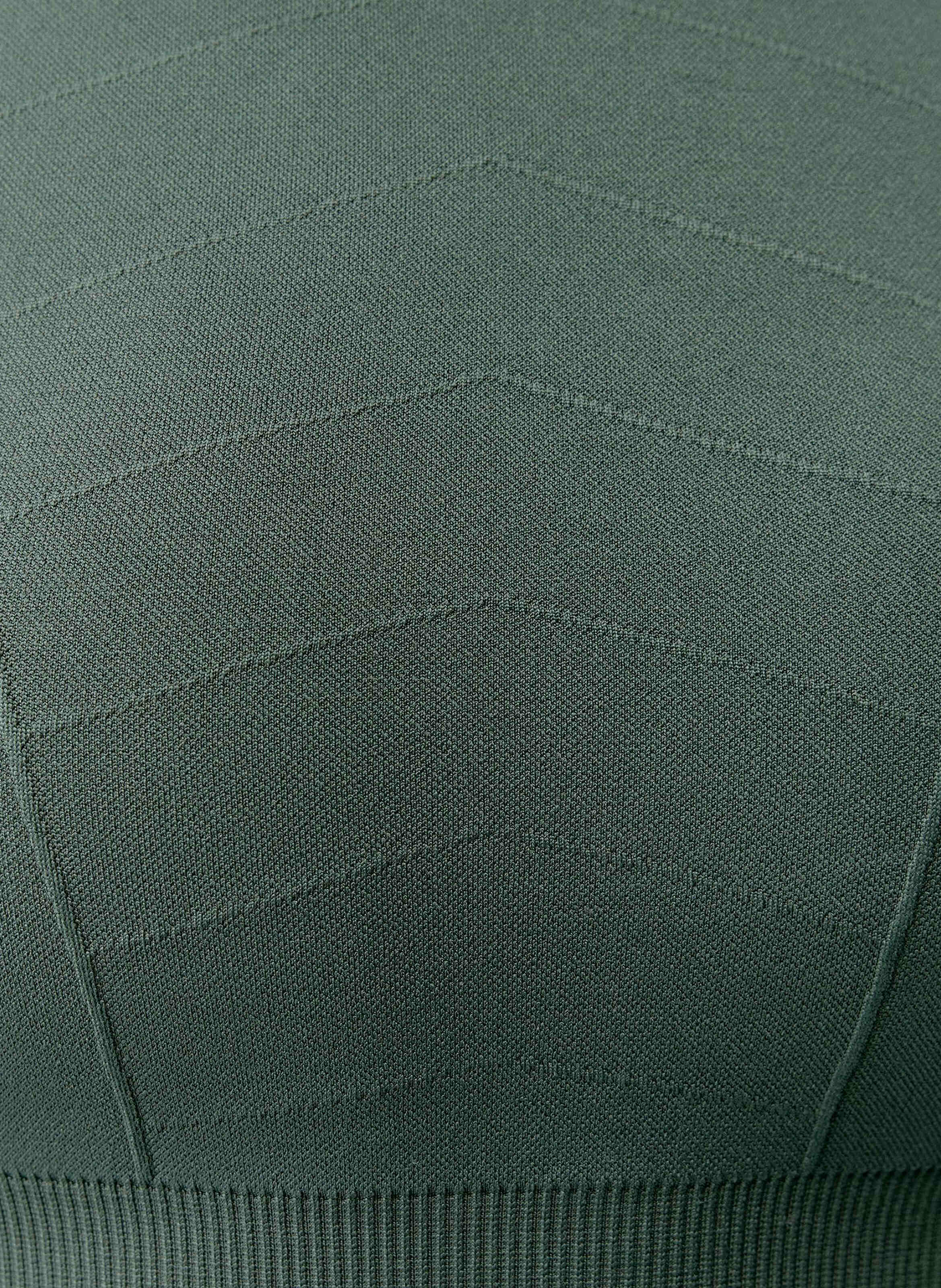 Brassière de sport seamless fixation moyenne hanna BORN LIVING YOGA Kaki