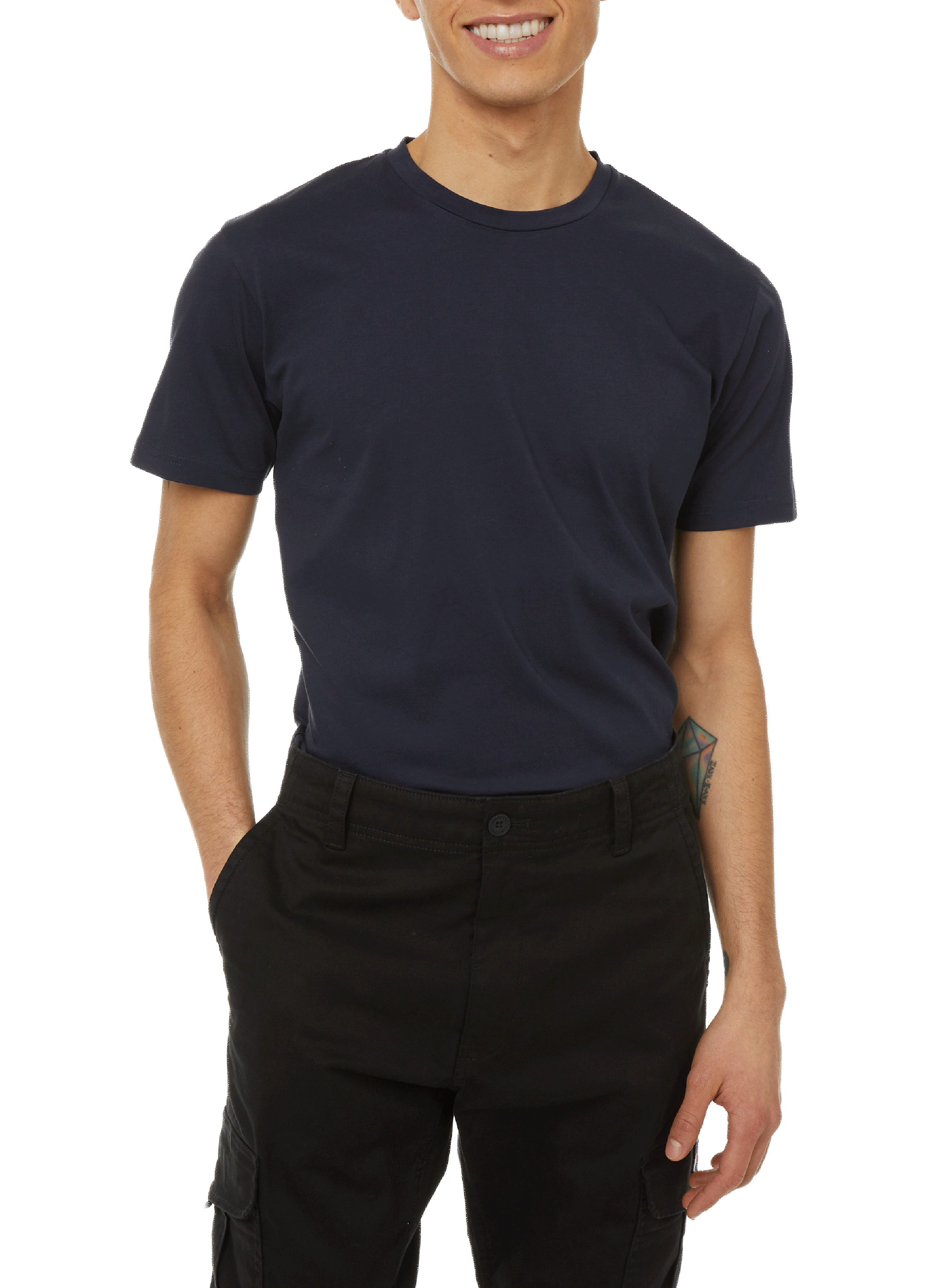SUNSPEL T-shirt Riviera en coton Bleu