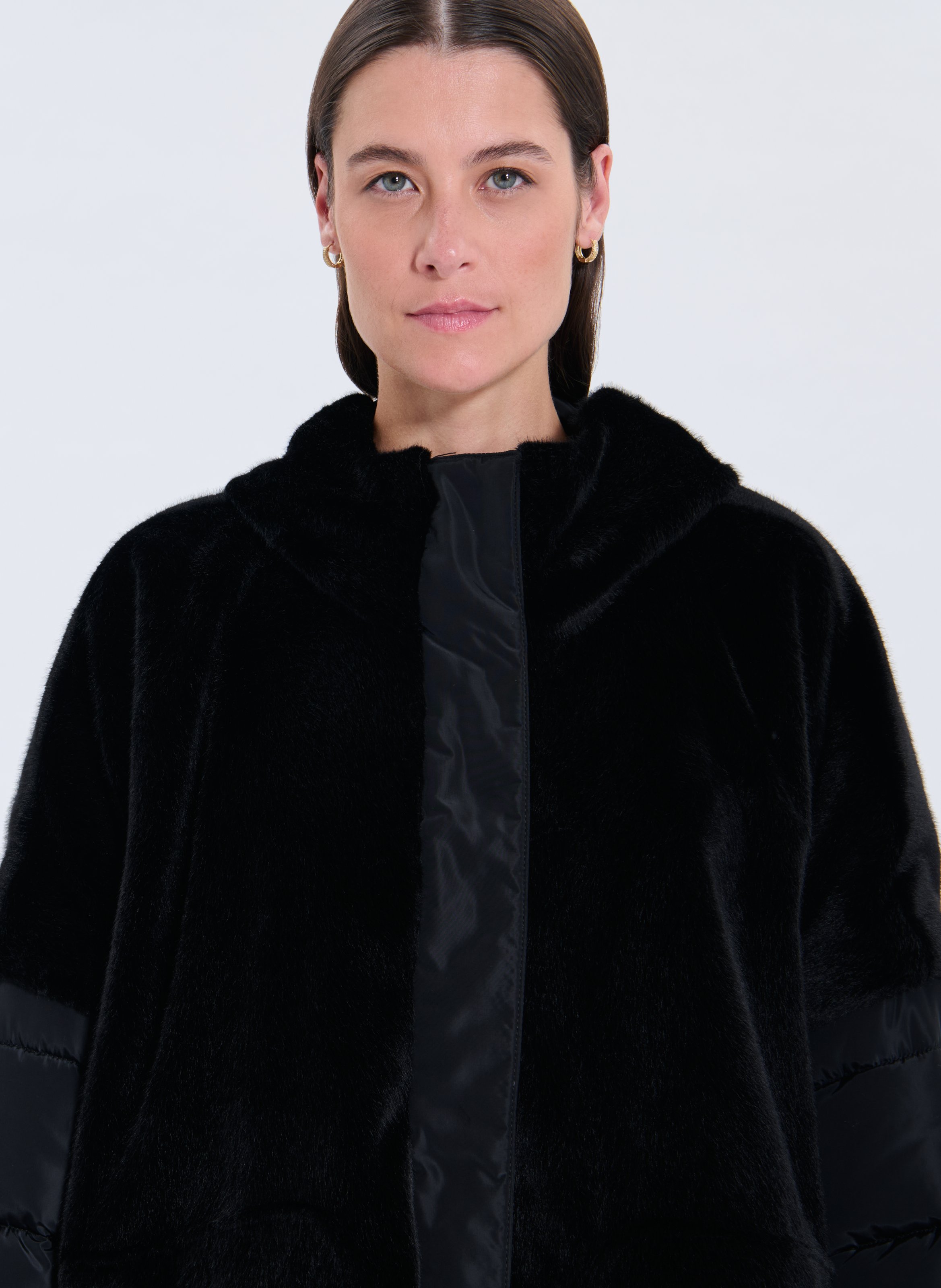 Manteau  marjolaine ZAPA Noir