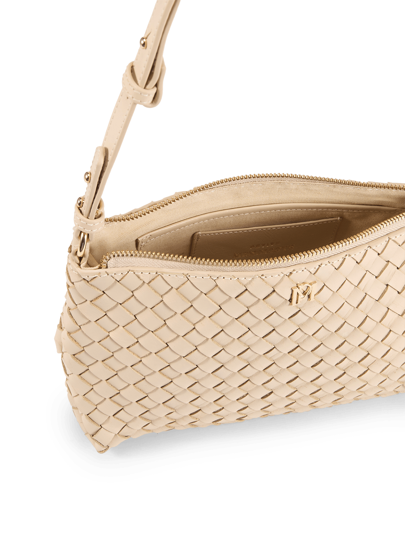 Serion leather handbag PETITE MENDIGOTE White