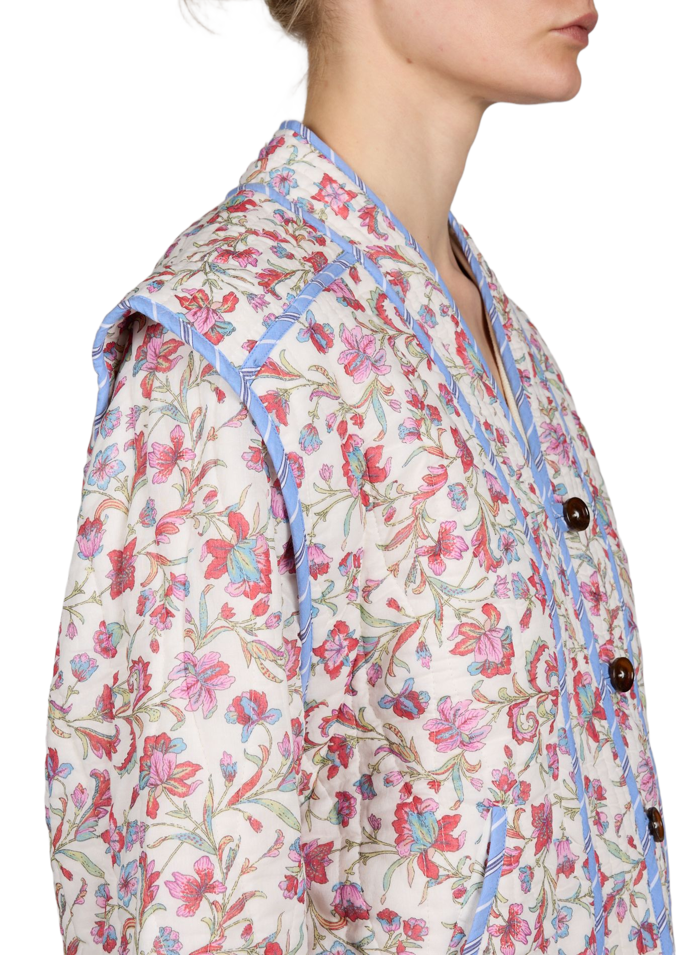 Nelina patterned cotton jacket LOUISE MISHA Multicolour