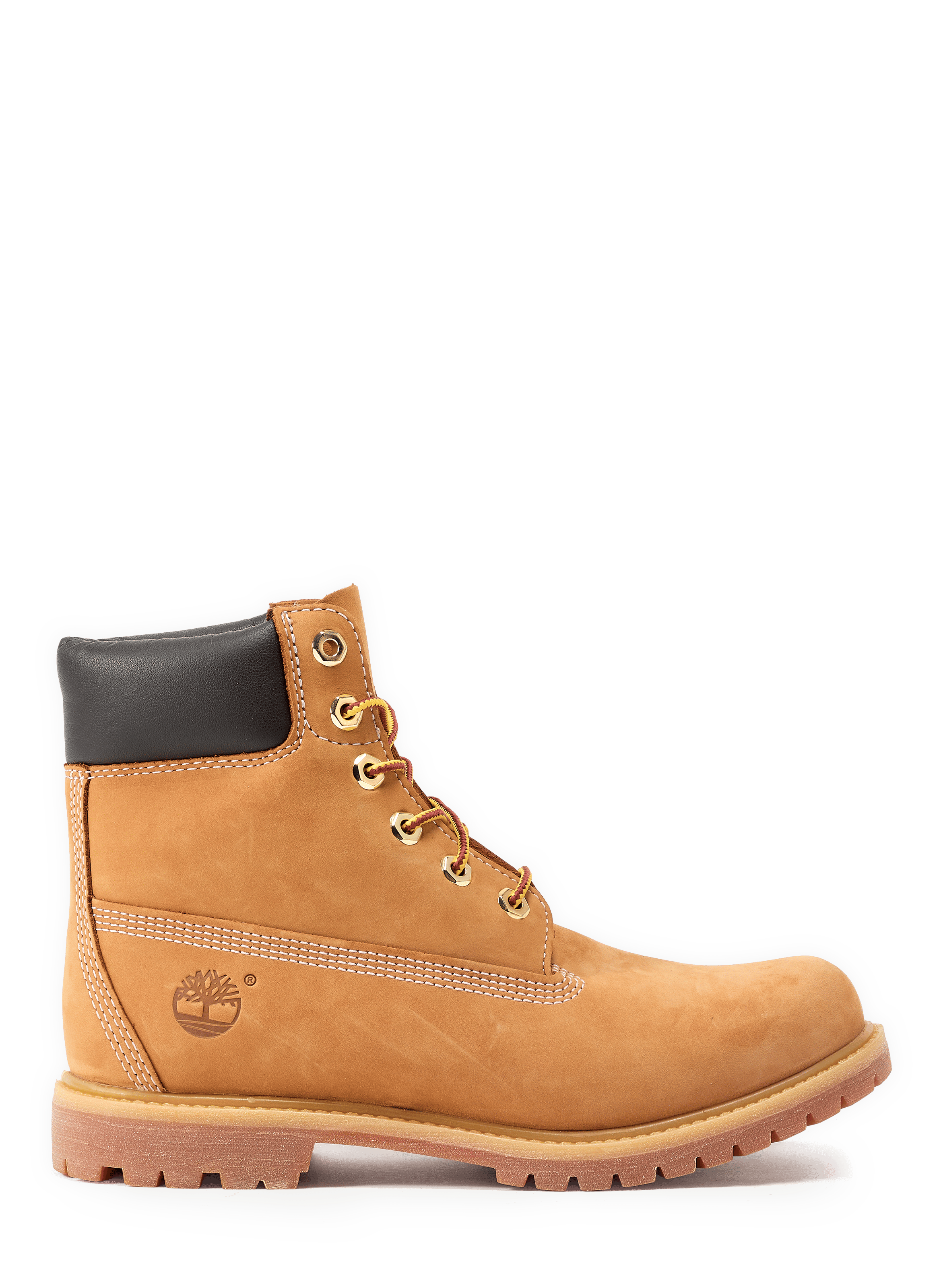 Boots crantées en cuir suédé TIMBERLAND Beige