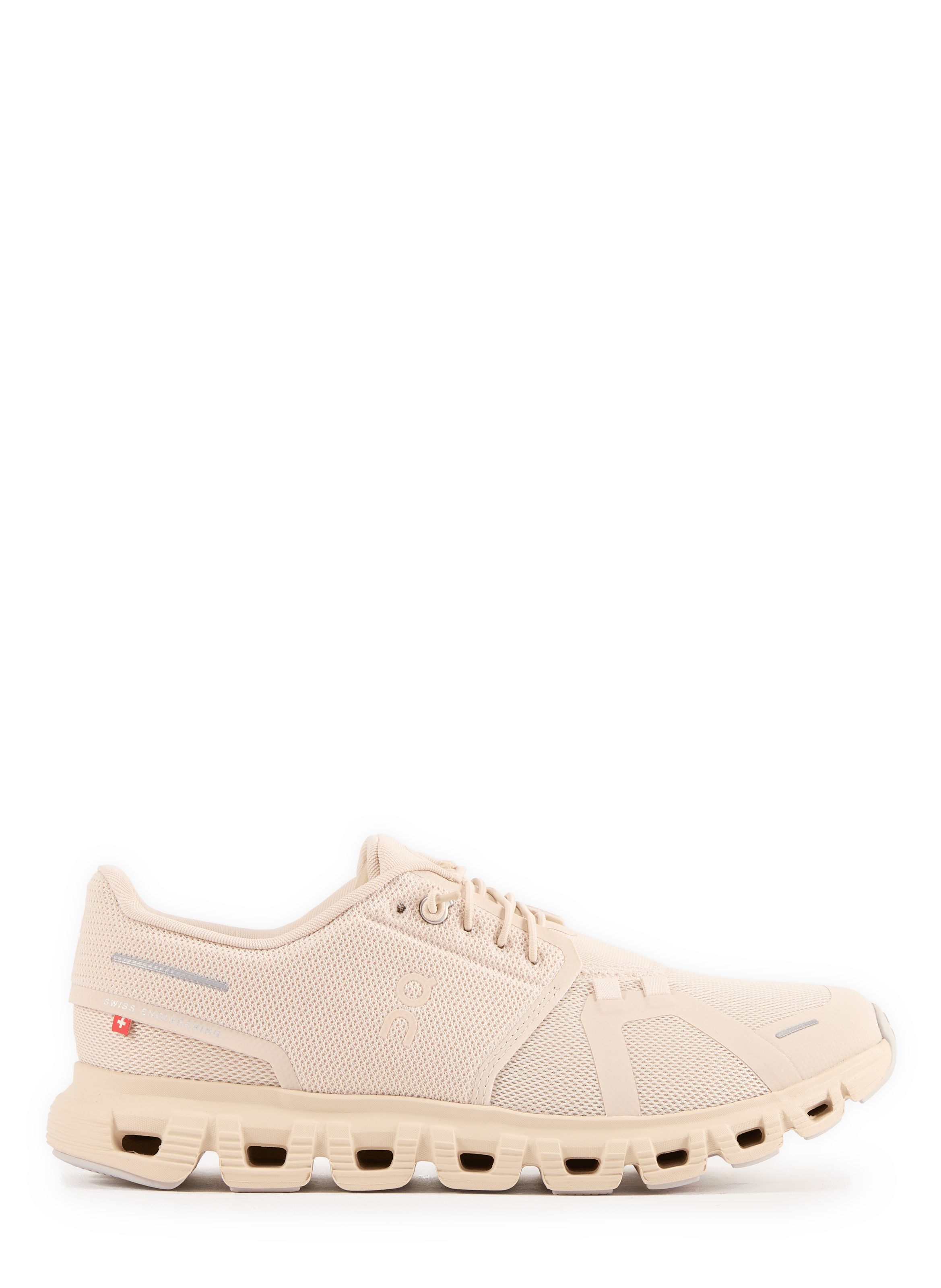 Geriffelte Sneakers Cloud 6 ON RUNNING Beige