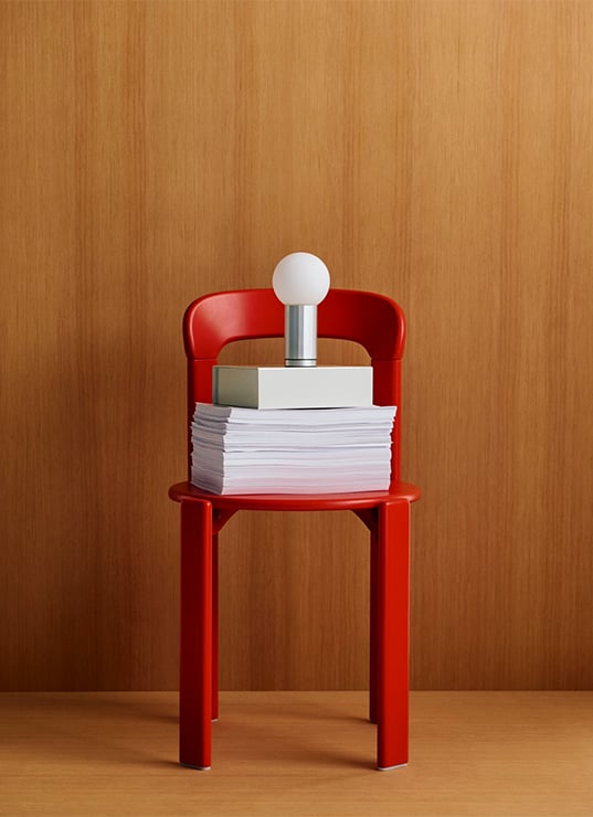 chaise rouge scarlet made in design