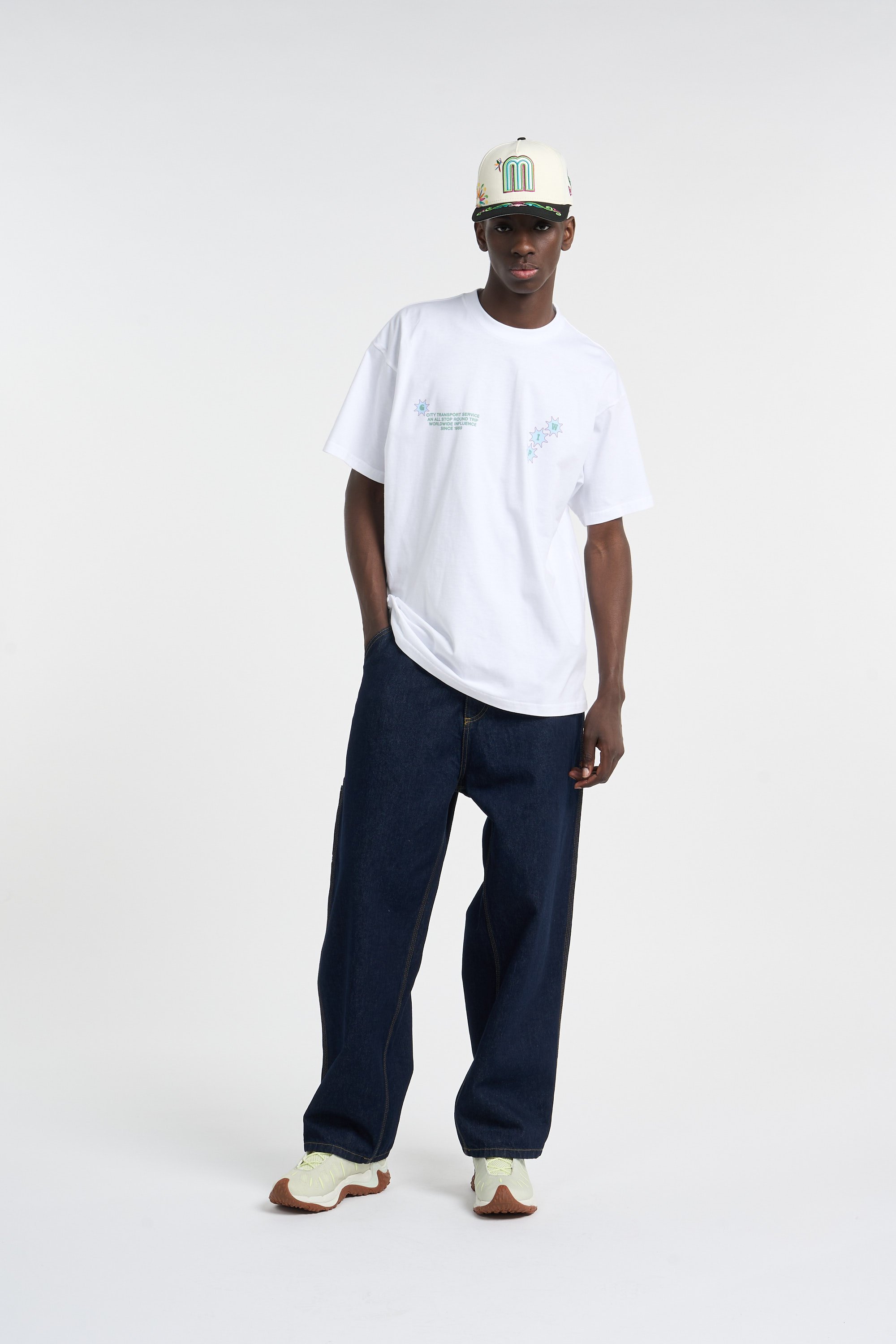 Pantalon belmont pant CARHARTT WIP Bleu