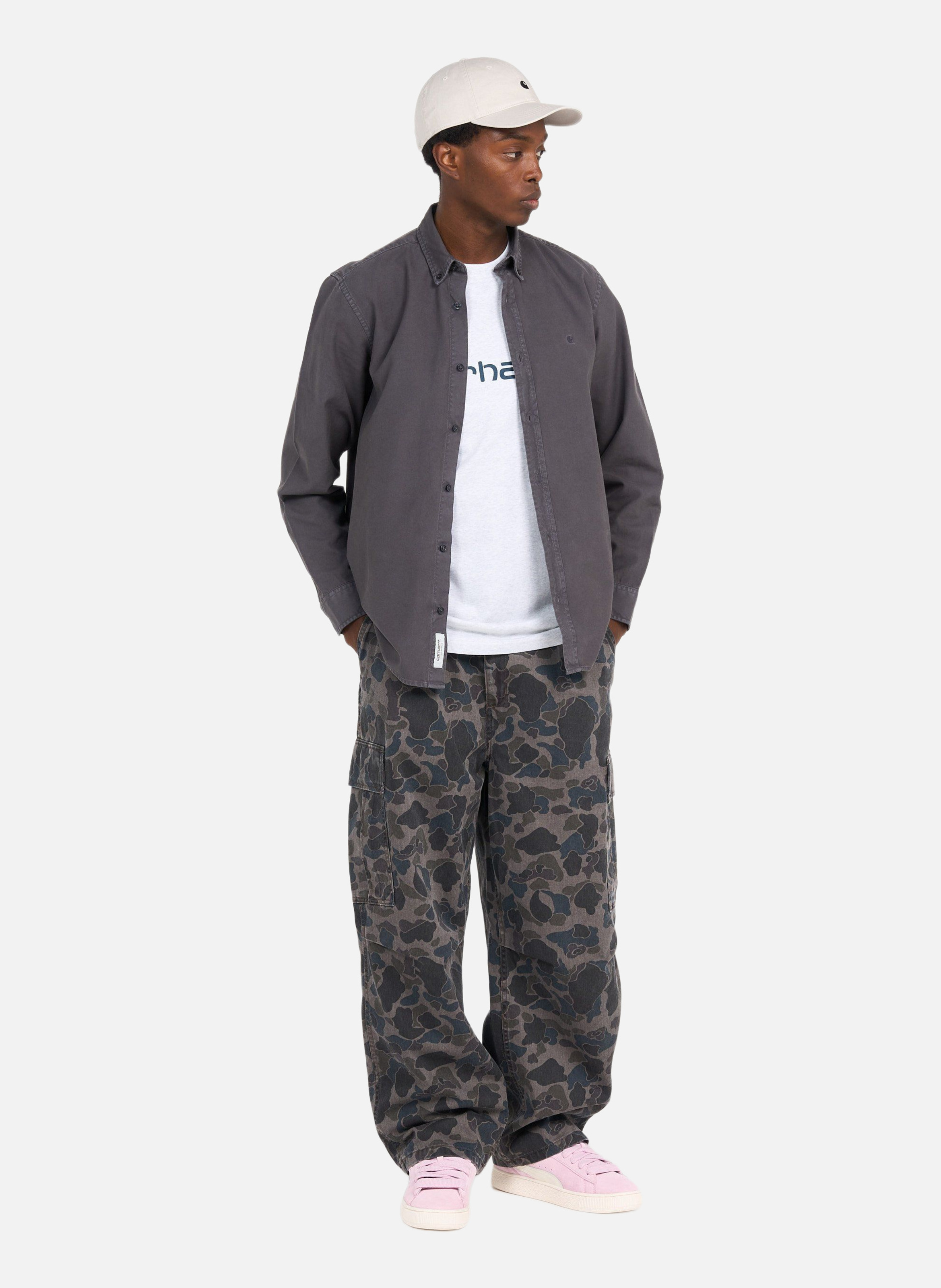 Chemise bolton CARHARTT WIP Gris