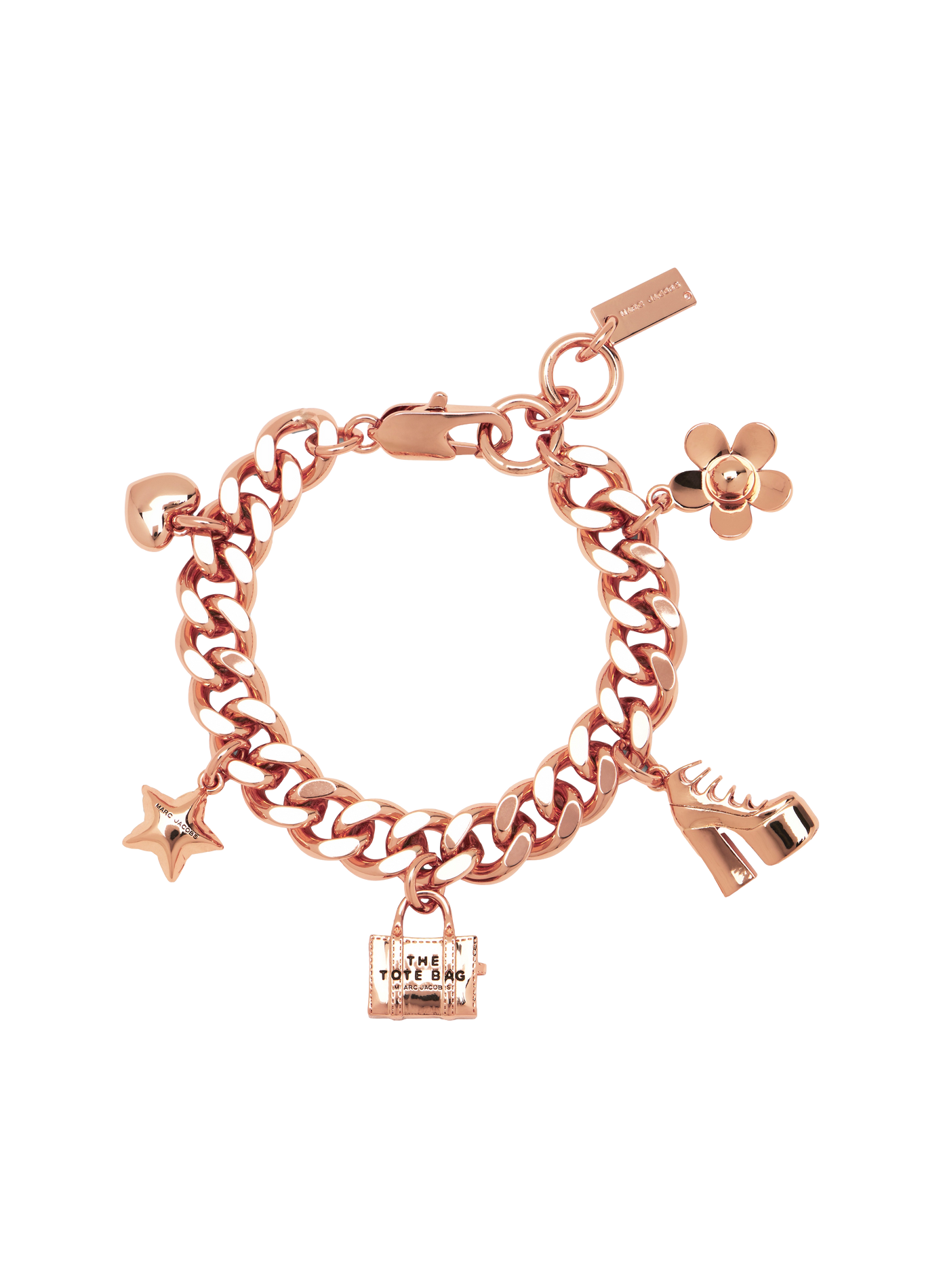 Bracelet Breloque Mini Icon  MARC JACOBS Doré