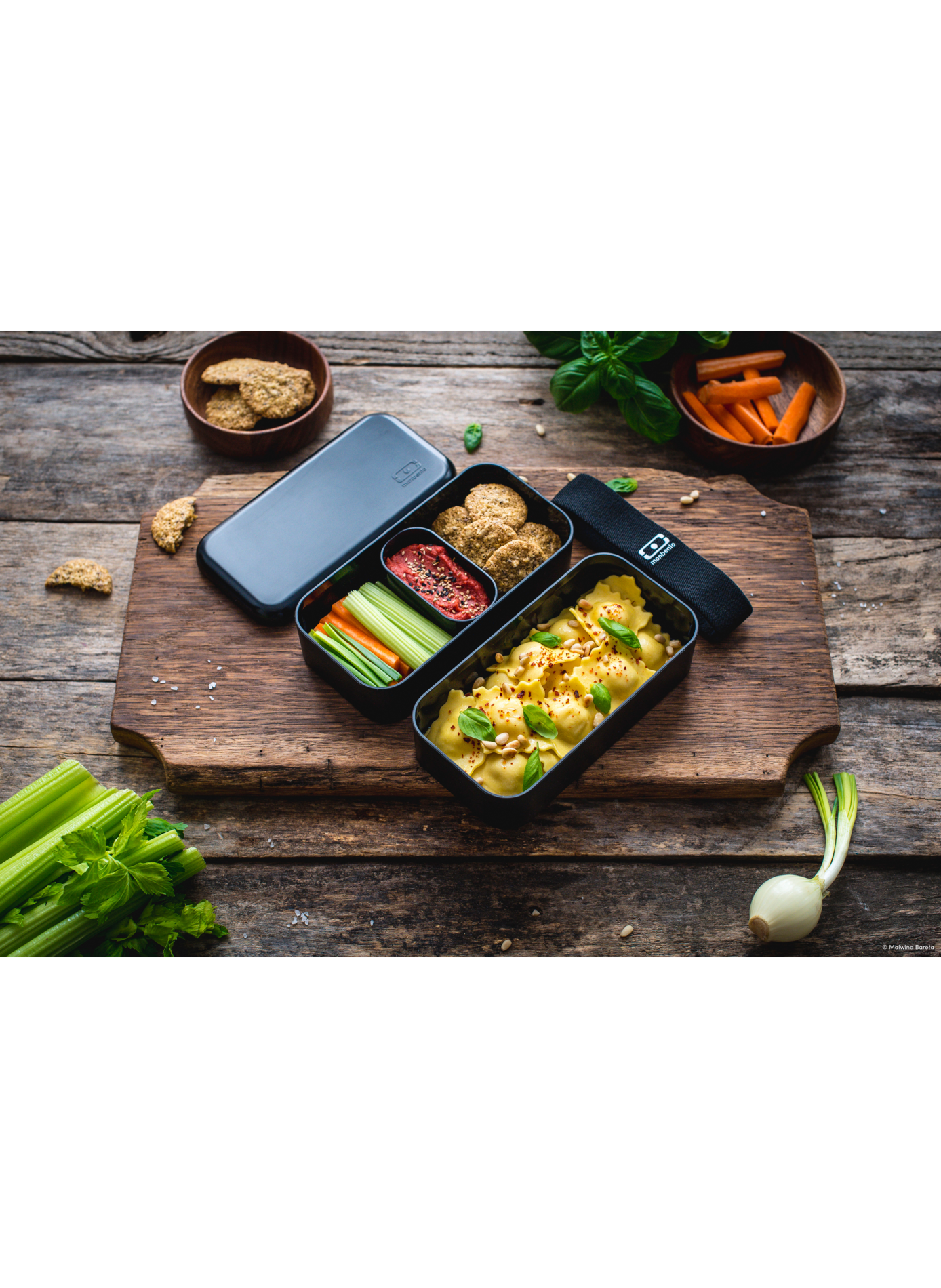 Boîte à repas Original 1L MONBENTO Noir