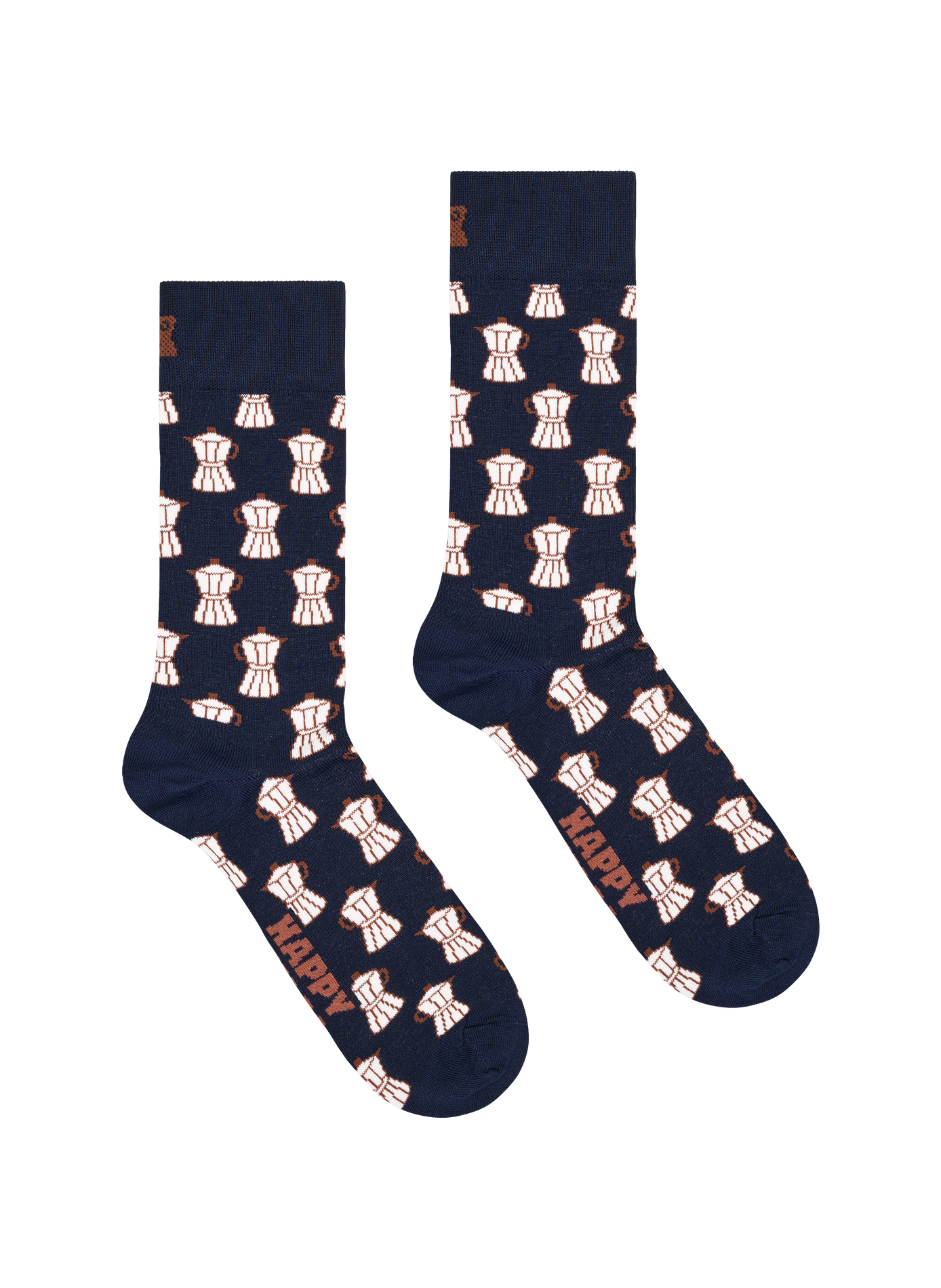 Calcetines estampados Moka Maker de algodón mezclado HAPPY SOCKS Multicolor