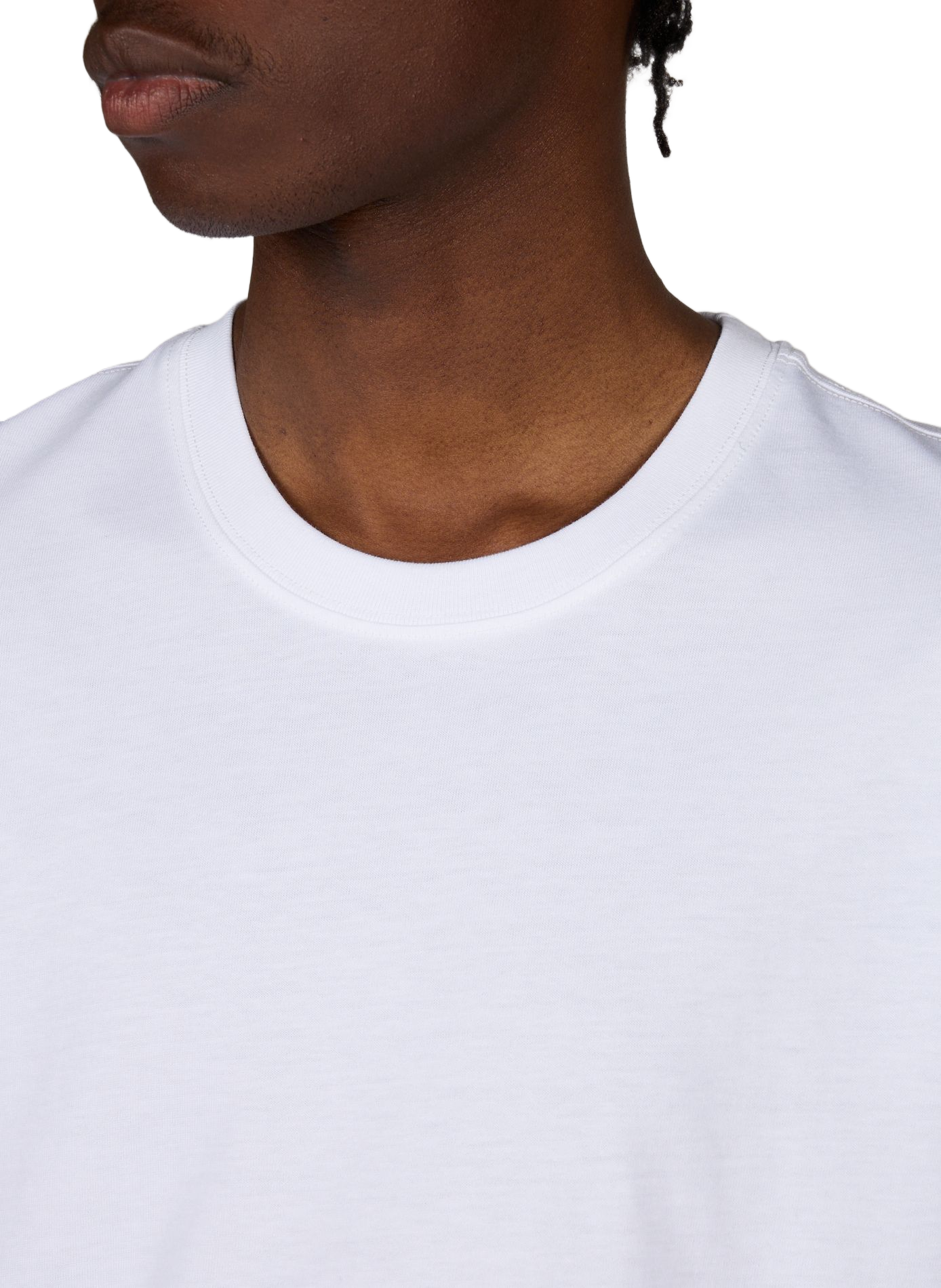 Tee-shirt droit uni ETON White