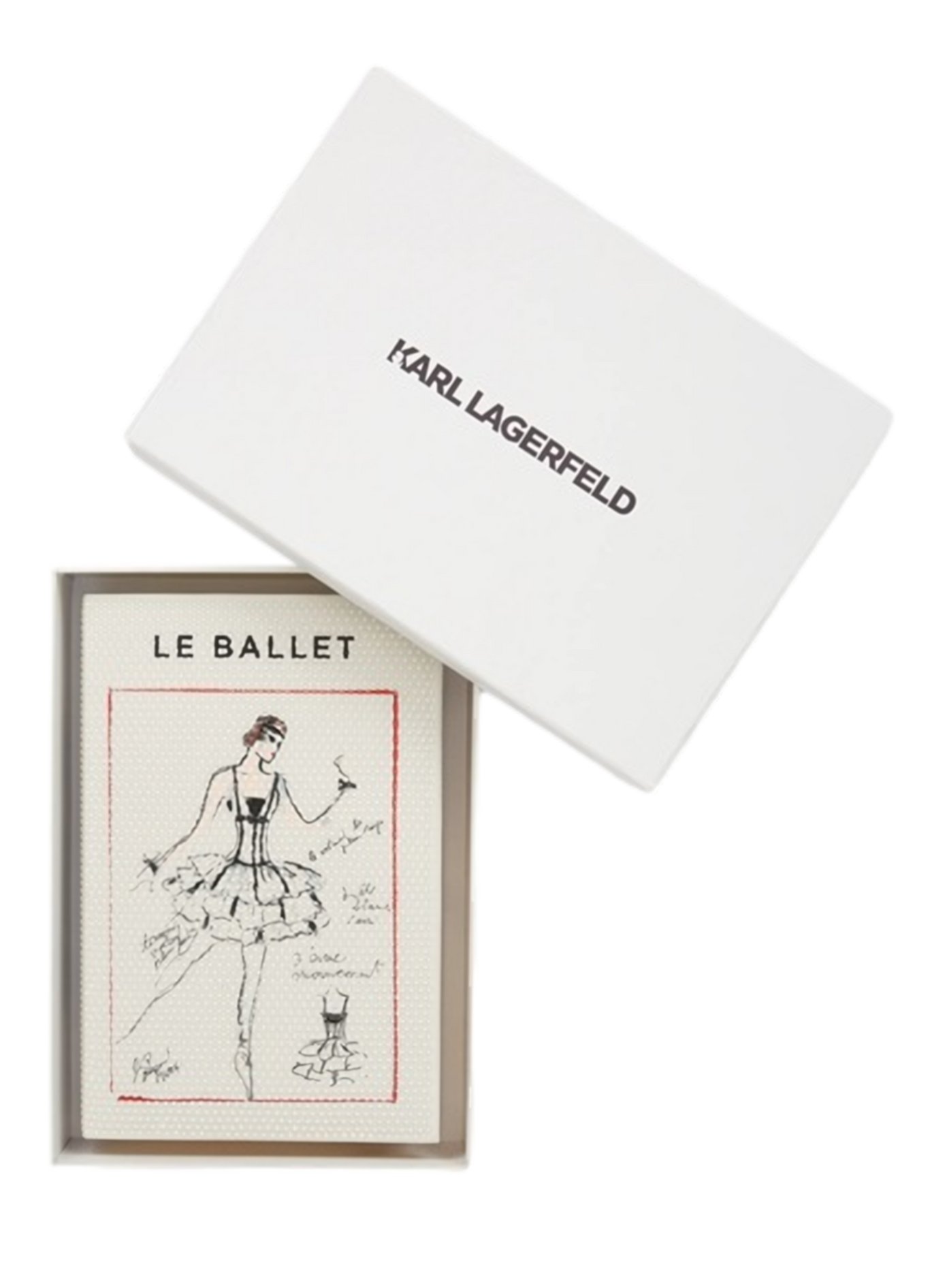 Printed minaudière bag K/ SOIREE BOOK BALLET KARL LAGERFELD Beige