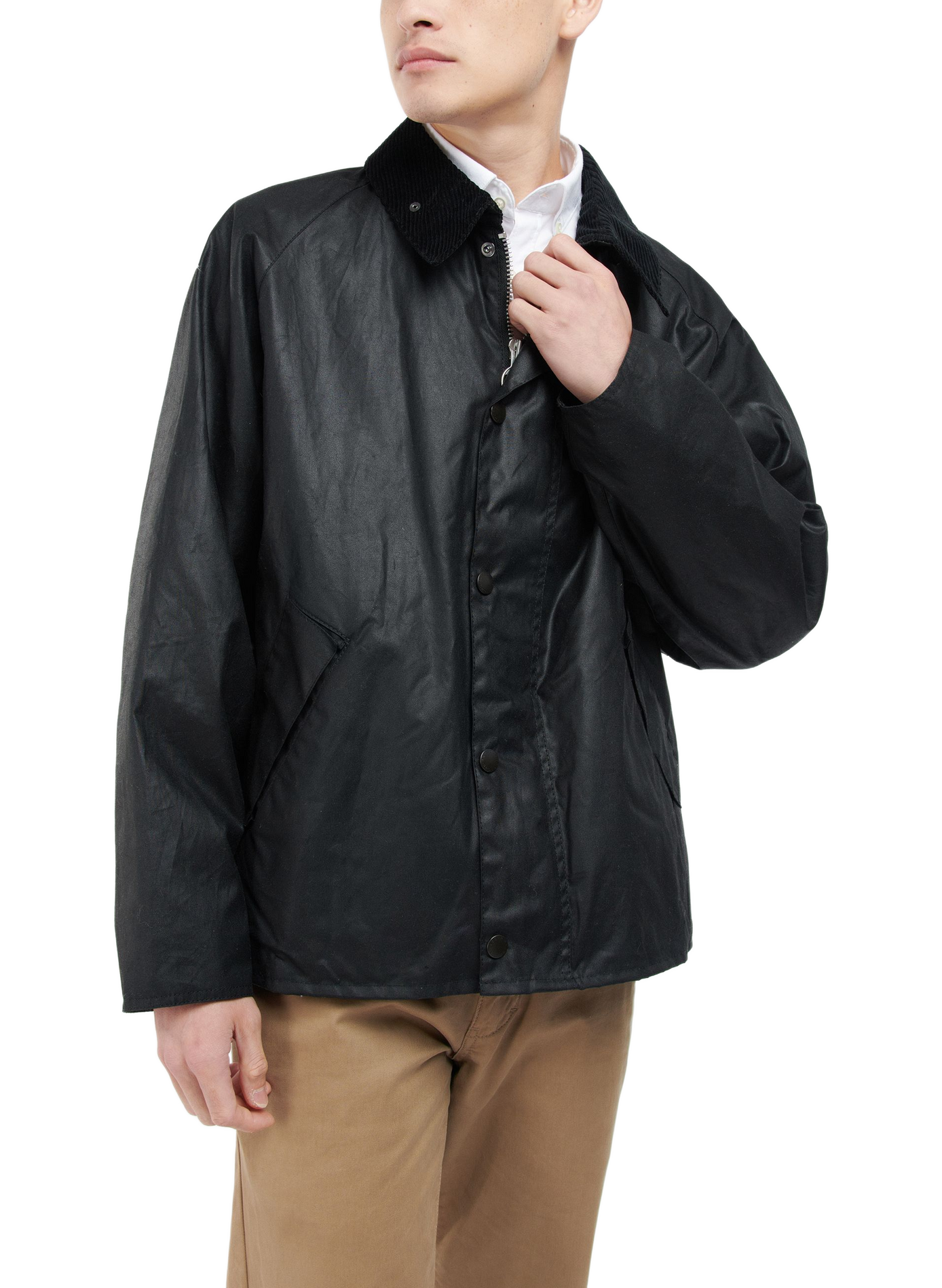 Baumwoll-Outdoorjacke BARBOUR Schwarz