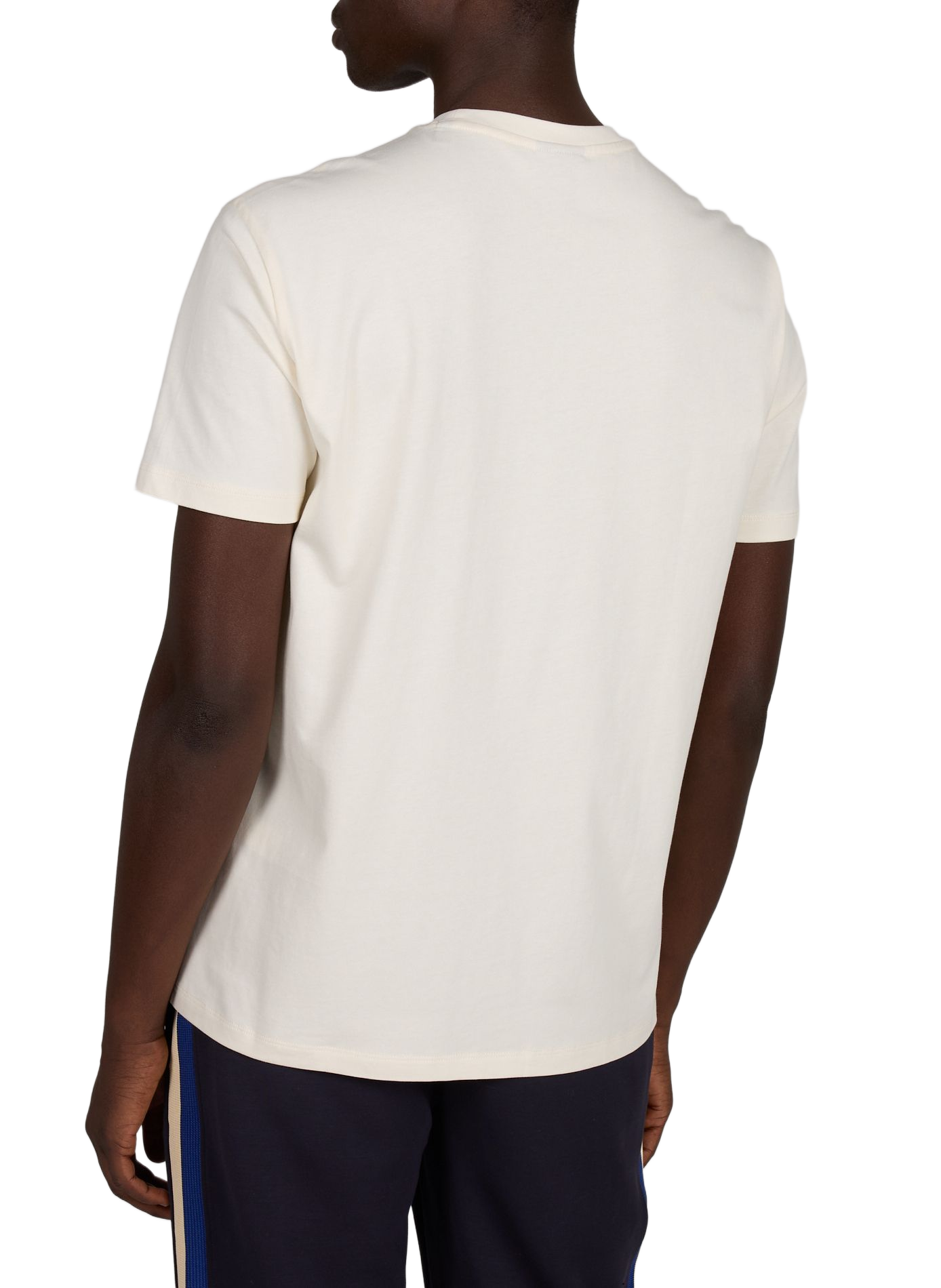 Round-neck cotton T-shirt ARMANI EXCHANGE White