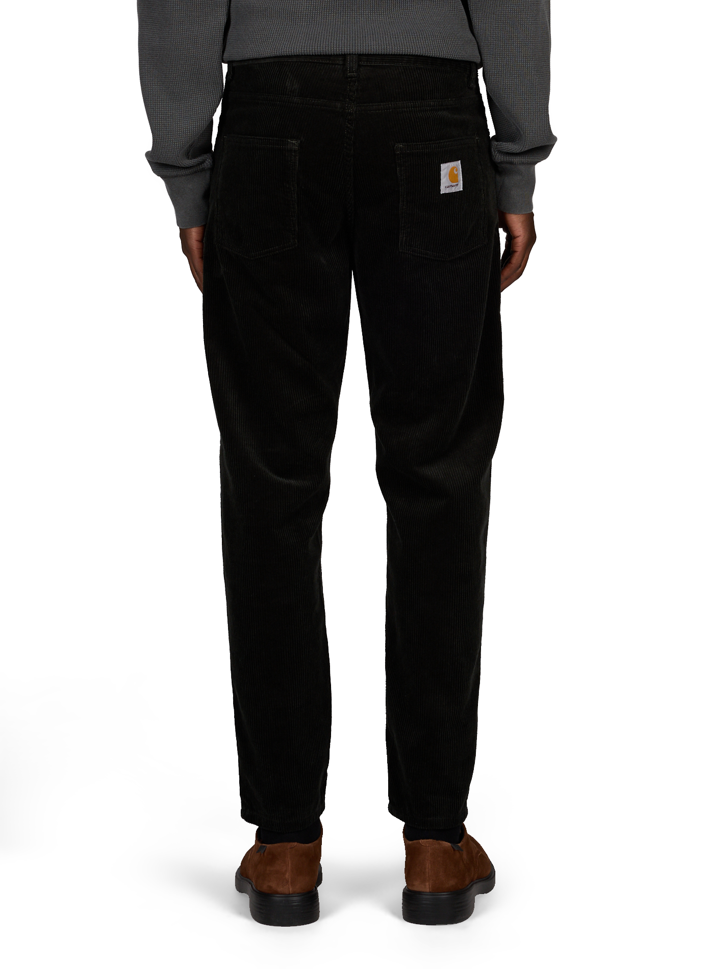Newel Cordhose aus Samt CARHARTT WIP Grun