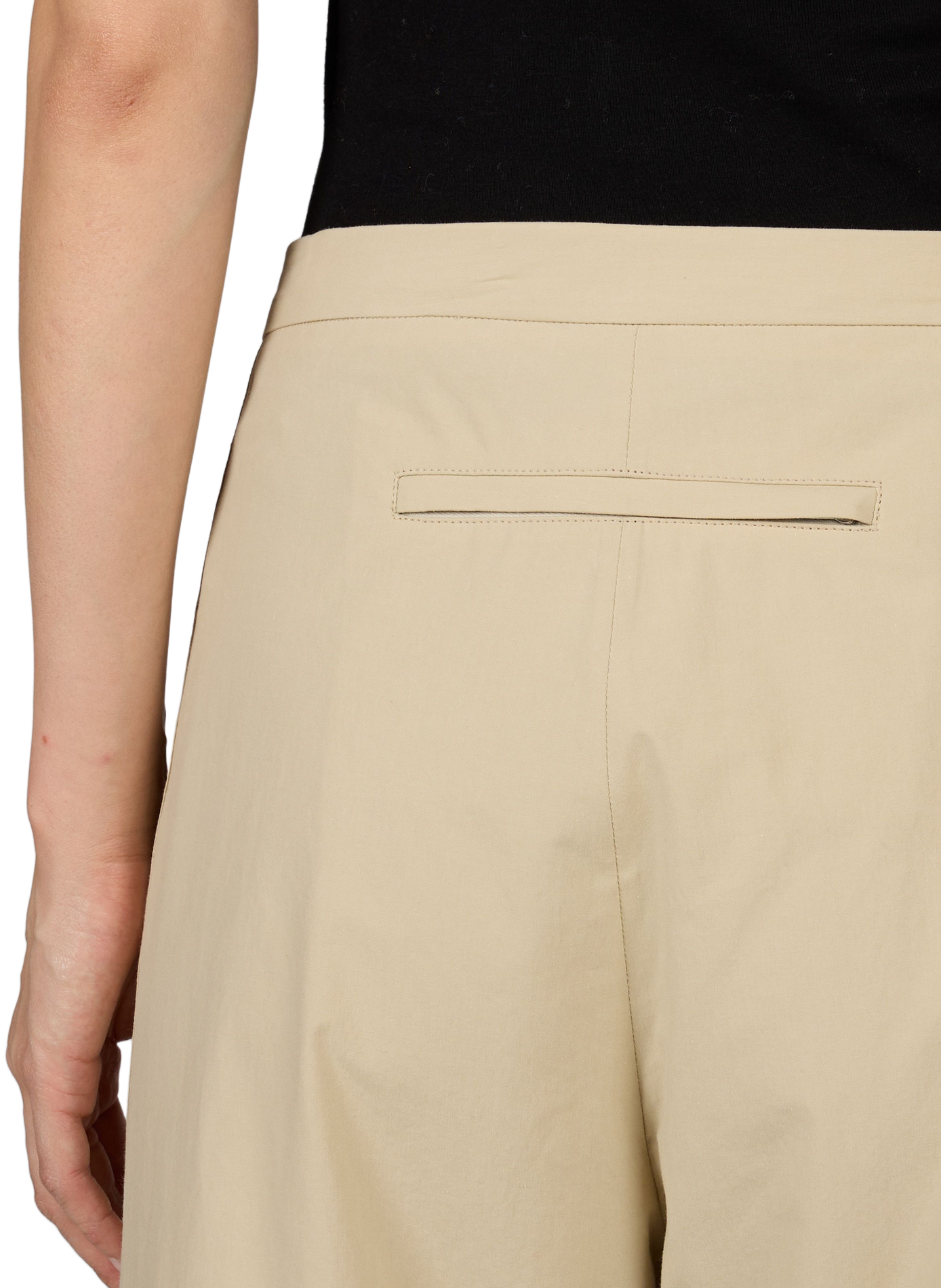Straight cotton trousers  CALVIN KLEIN COLLECTION Beige