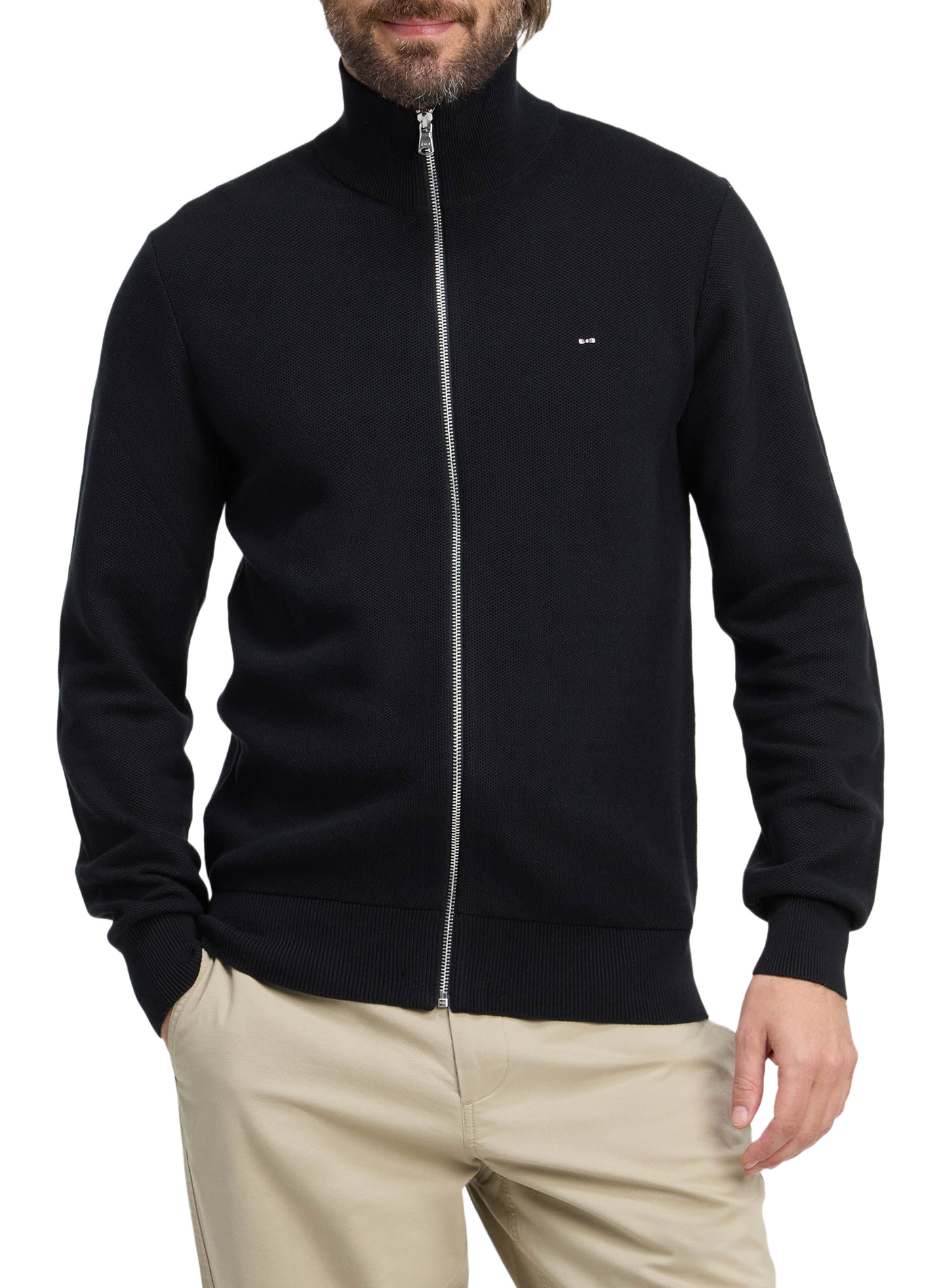Gilet col montant  EDEN PARK Black
