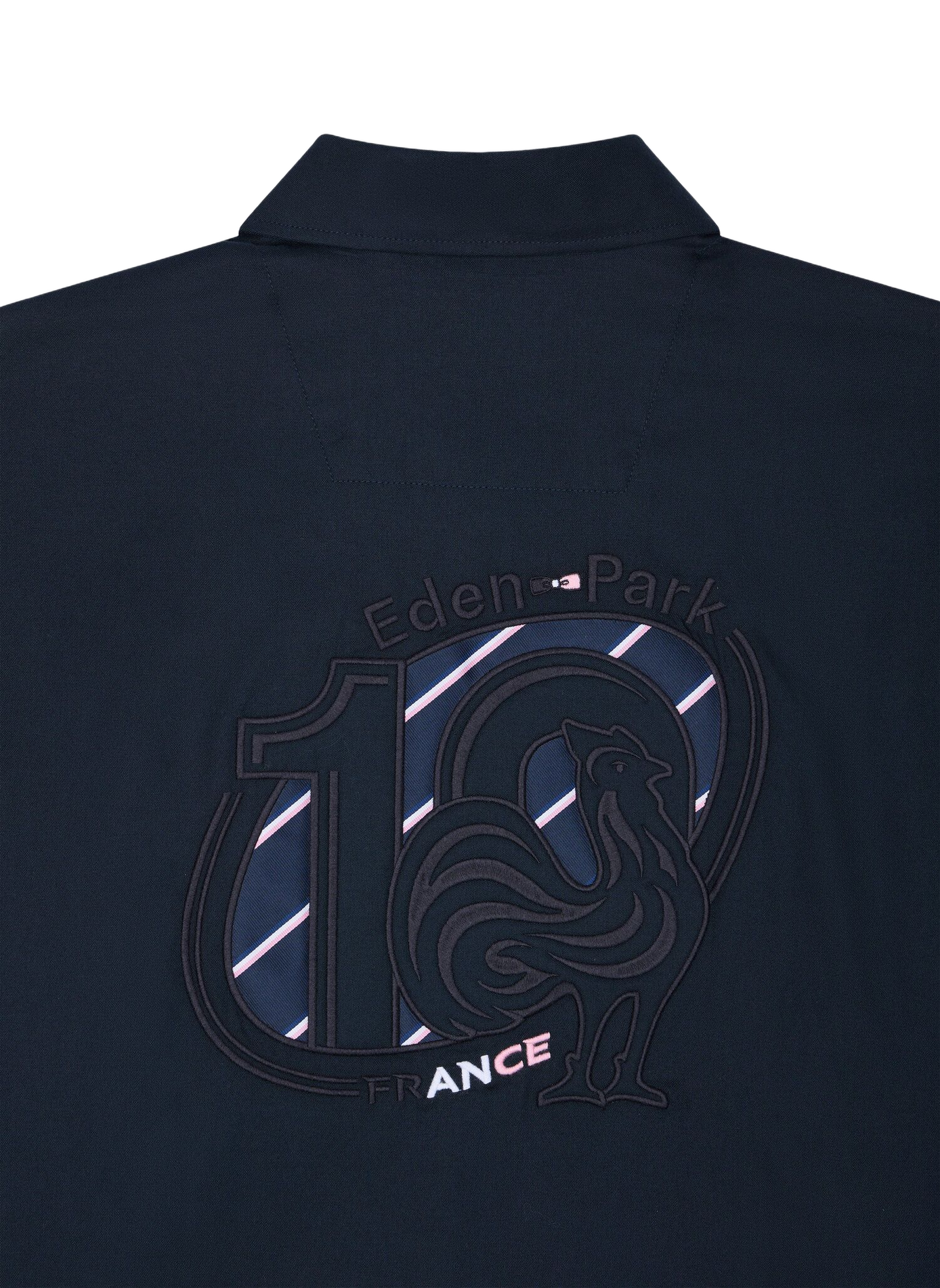 Chemise droite col boutonné en coton EDEN PARK Bleu
