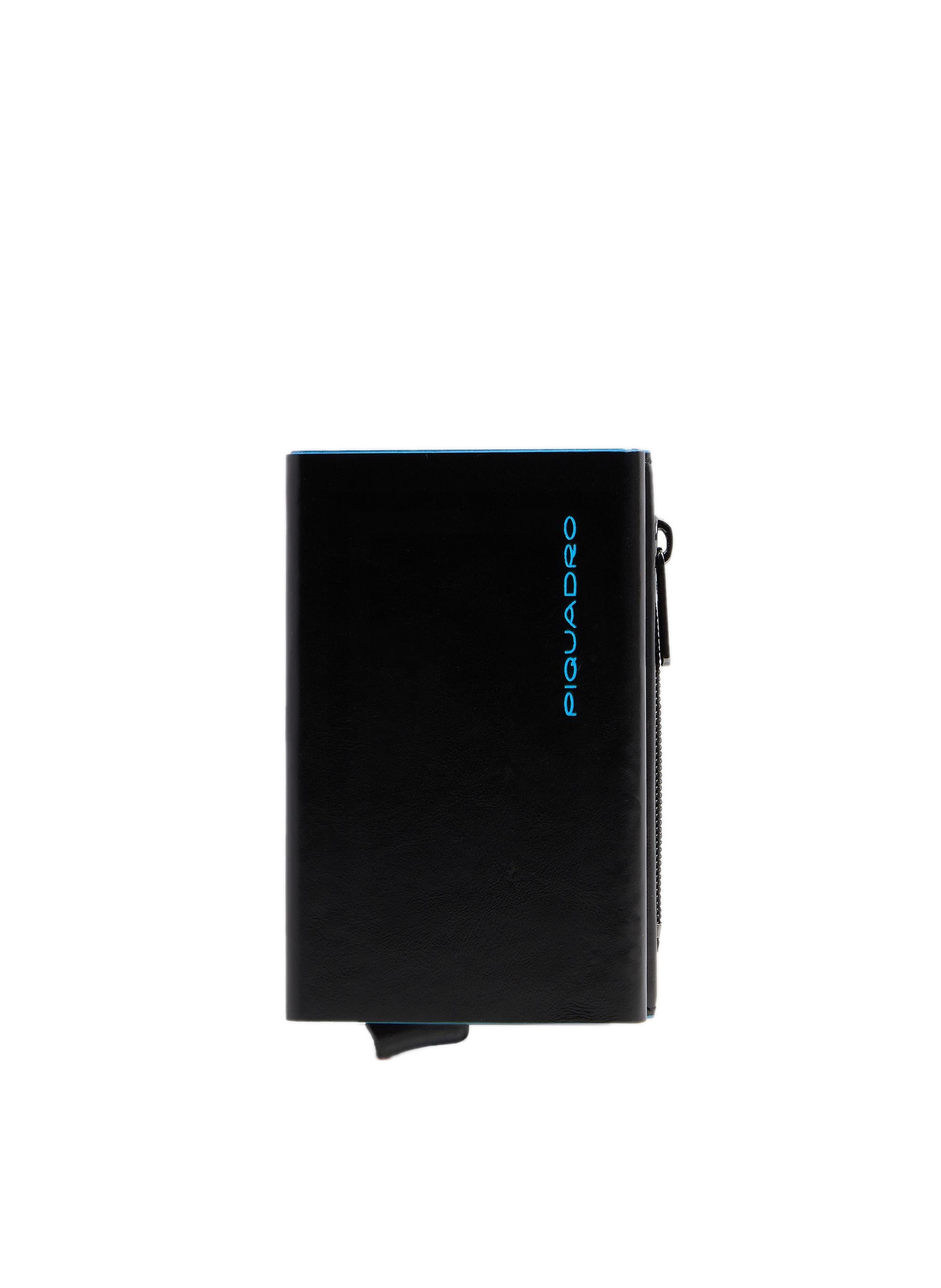 Portefeuille compact pop-up avec porte-monnaie PIQUADRO Noir