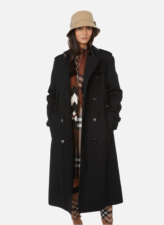 Burberry cotton deals twill trench coat